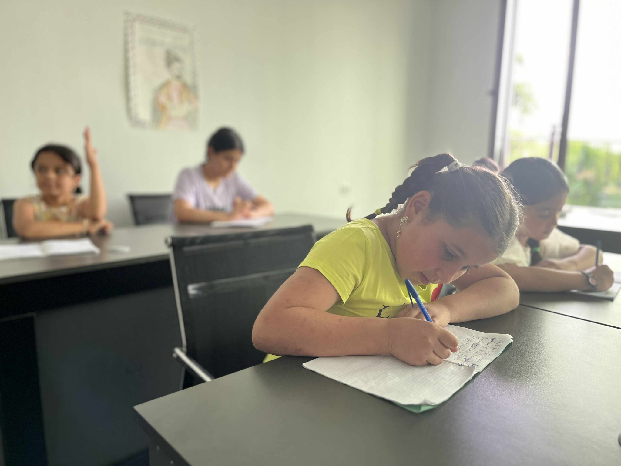 Daily classes at the "SARAL Development and Education Center" continue