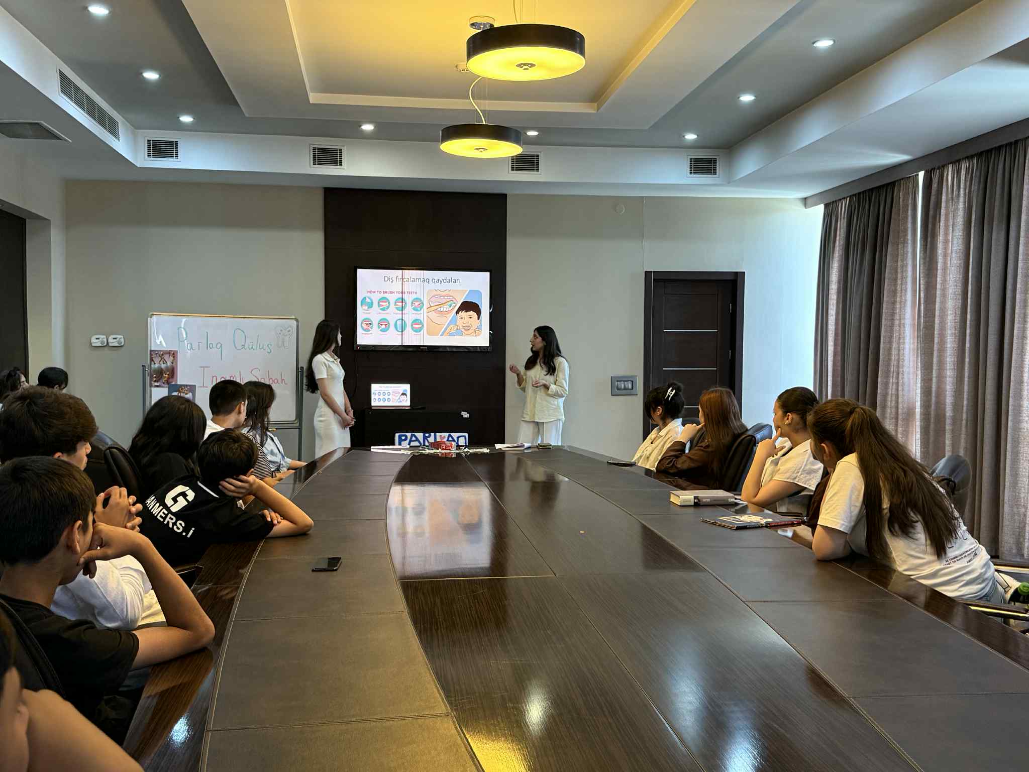 The next training of the "Bright Smile" project was held at Tea House