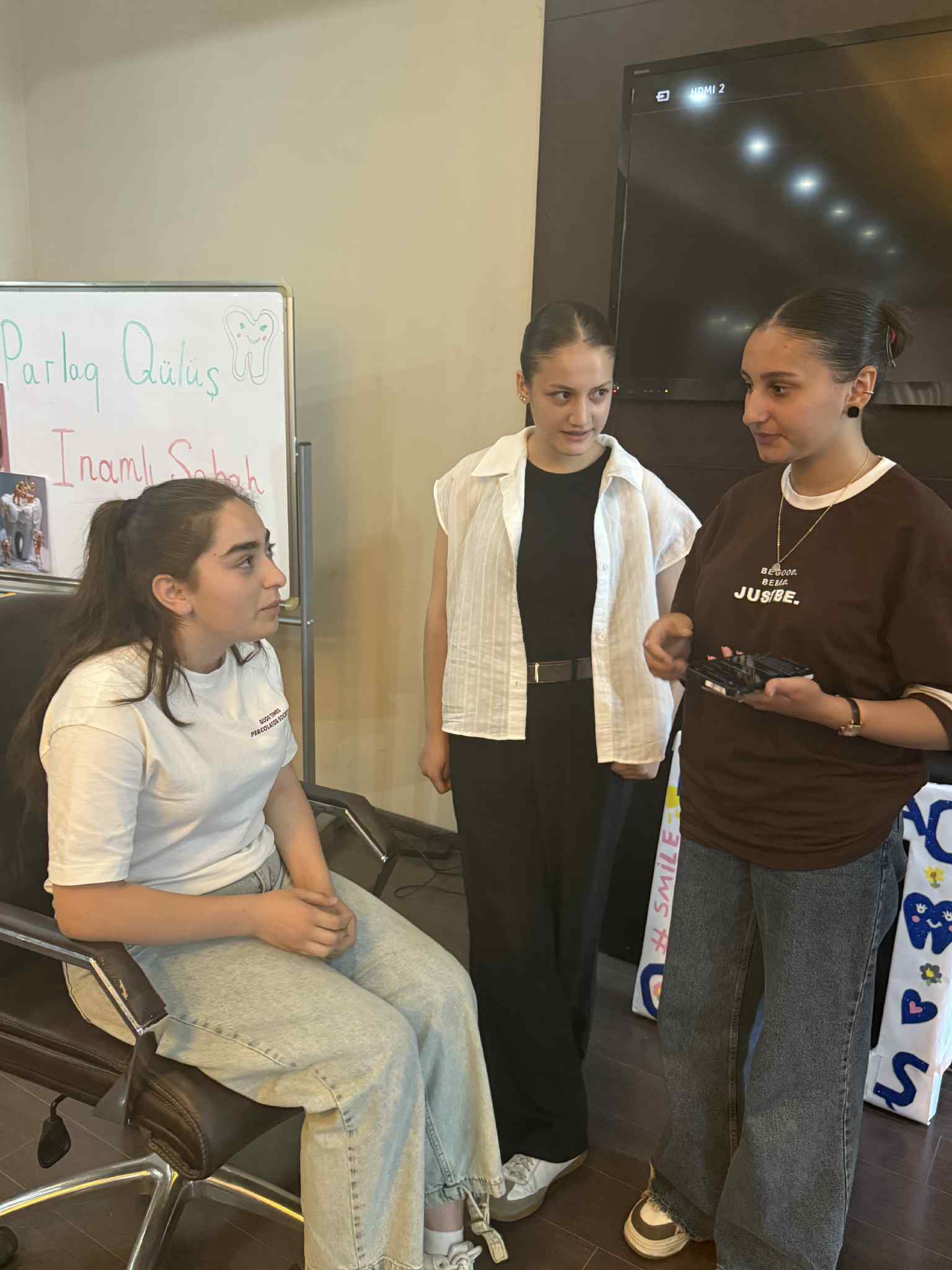 The next training of the "Bright Smile" project was held at Tea House