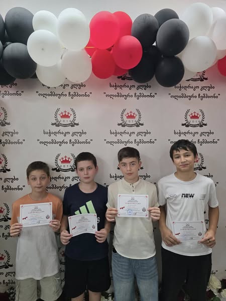 Tea House chess player Ayhan Asgarov was awarded III place in the degree competitions in Tbilisi