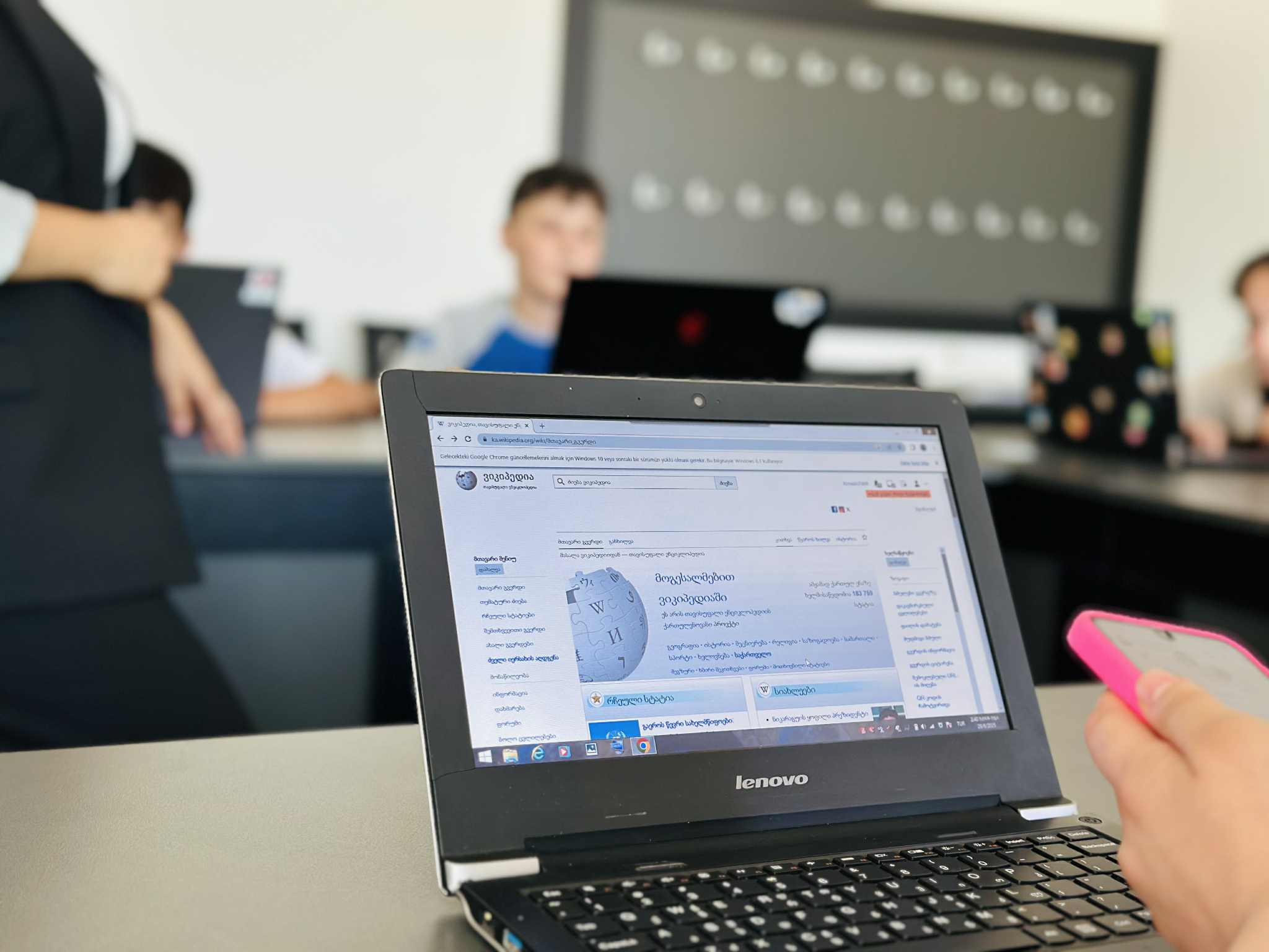 The next training of the “Wiki Club SARAL” project took place at the “SARAL Development and Education Center”
