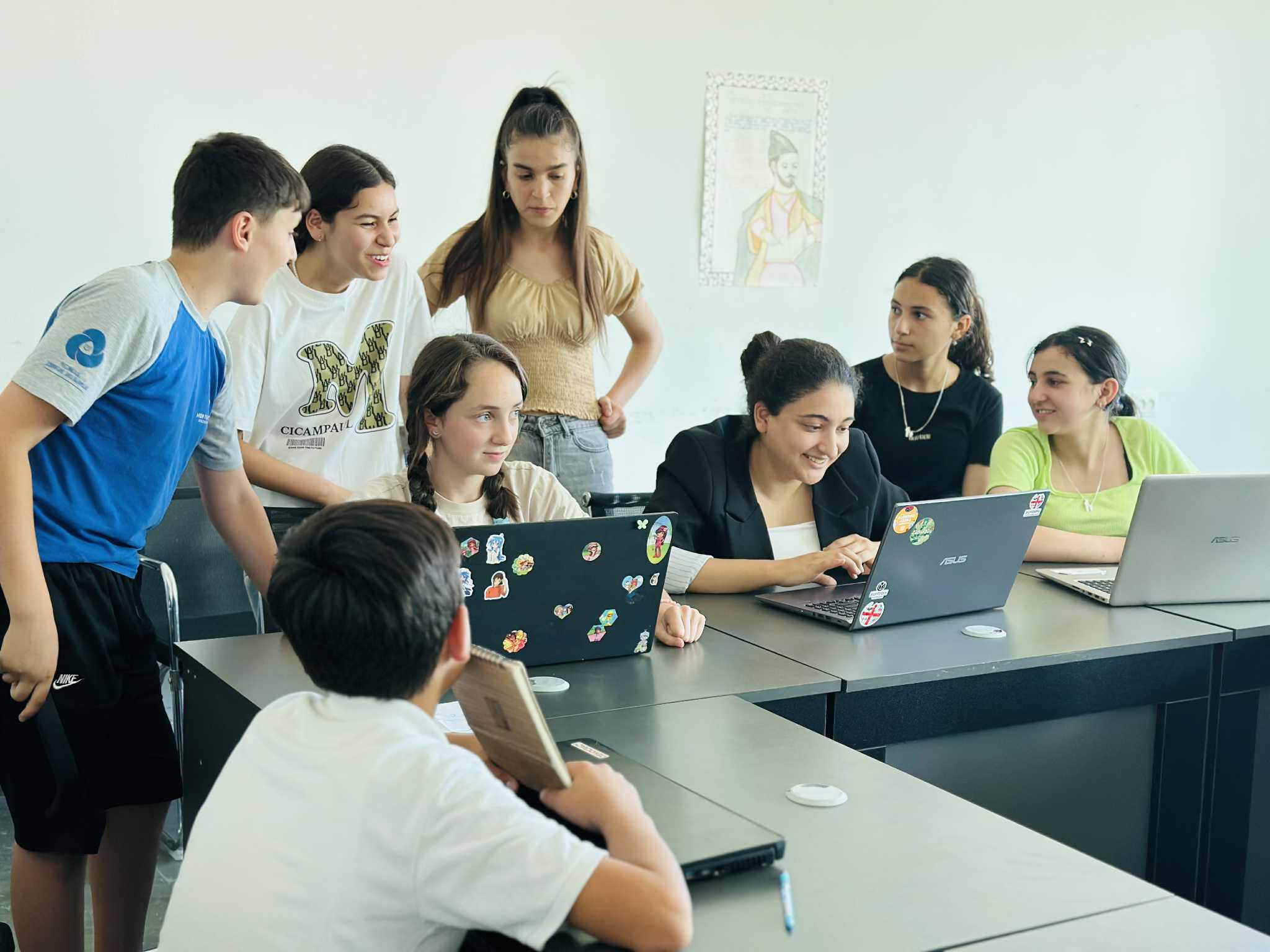 The next training of the “Wiki Club SARAL” project took place at the “SARAL Development and Education Center”