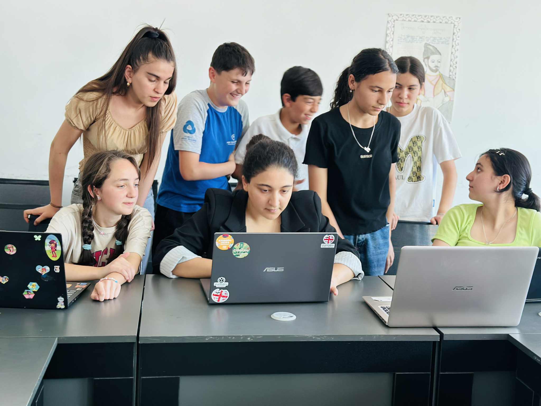 The next training of the “Wiki Club SARAL” project took place at the “SARAL Development and Education Center”