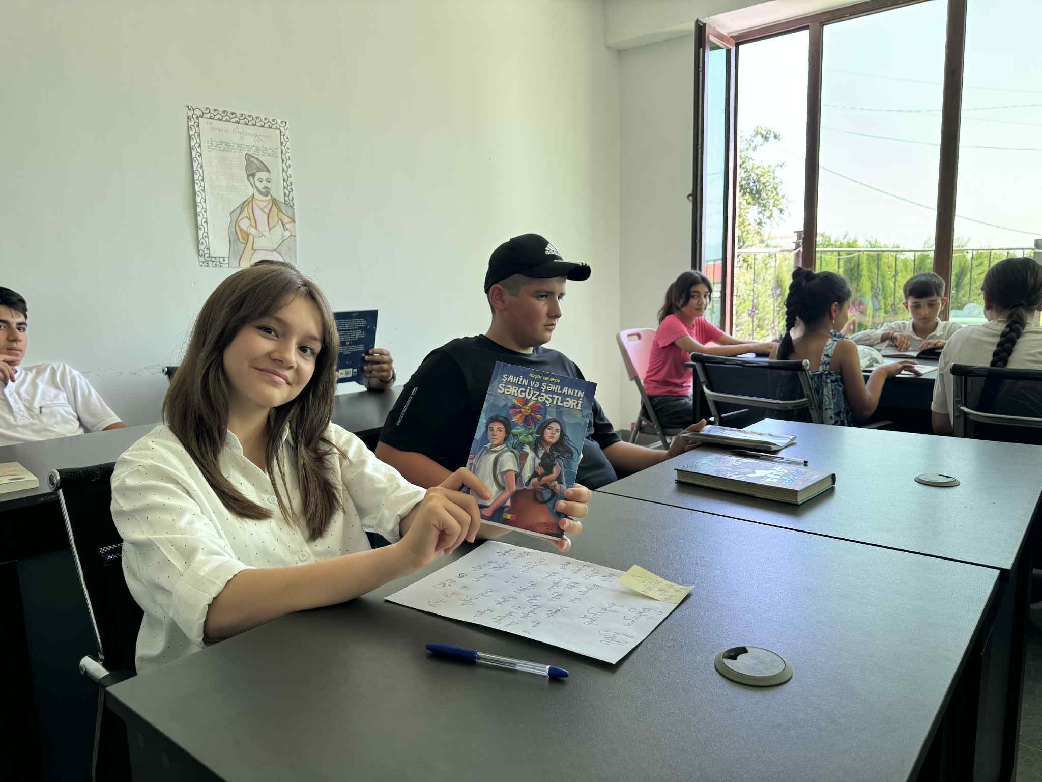 ADA University donated books to "SARAL Development and Education Center"
