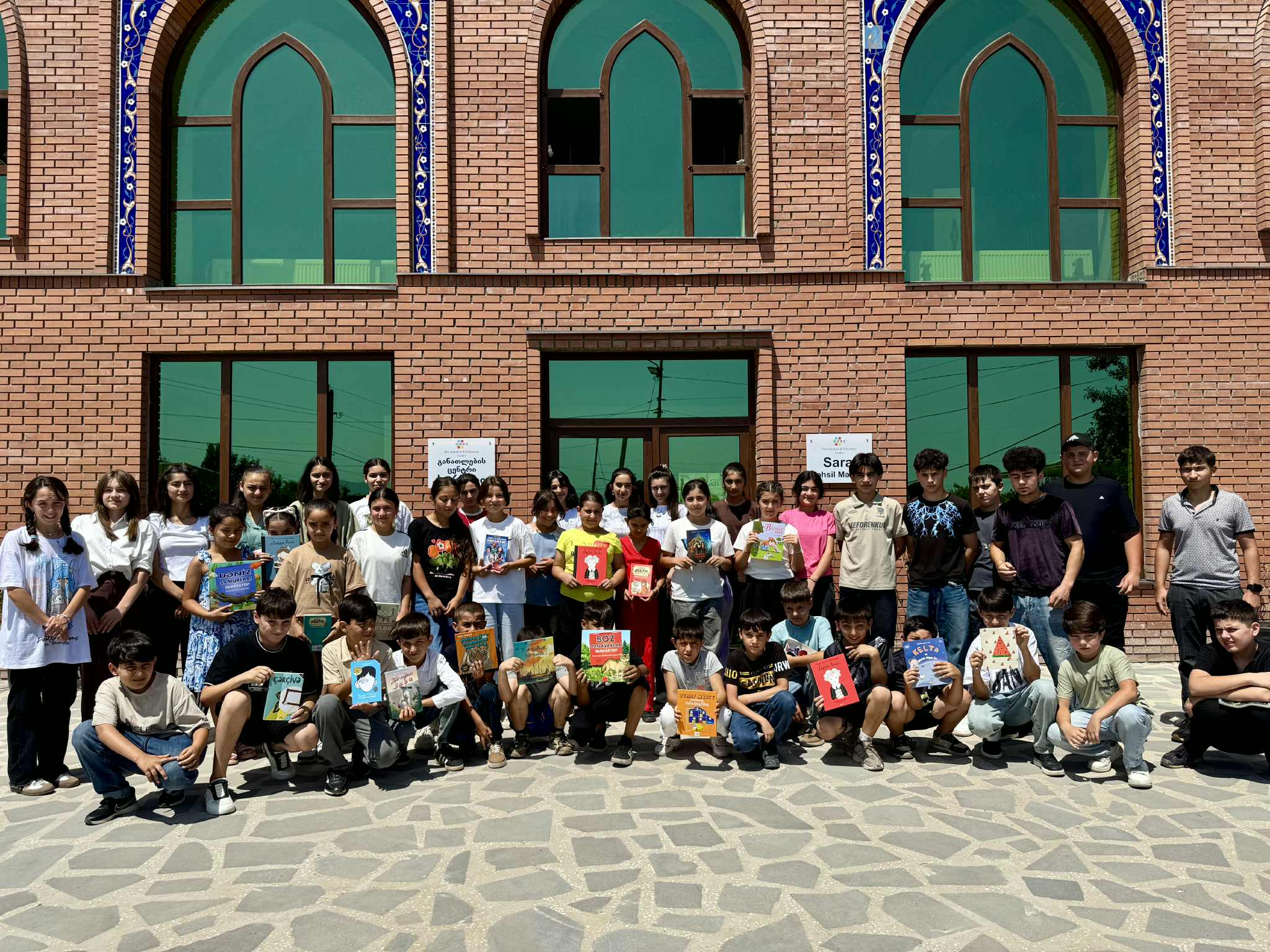 ADA University donated books to "SARAL Development and Education Center"