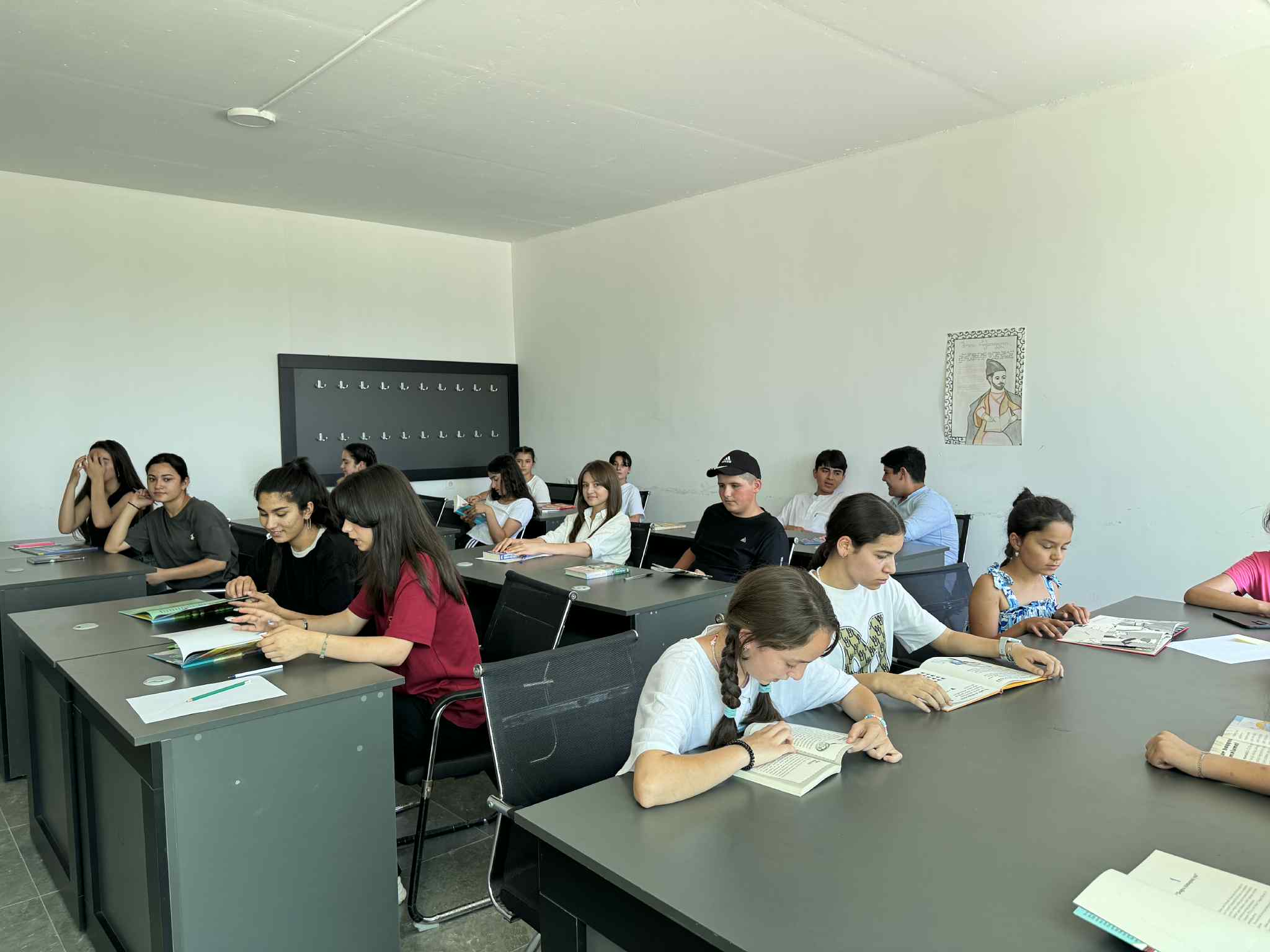 ADA University donated books to "SARAL Development and Education Center"
