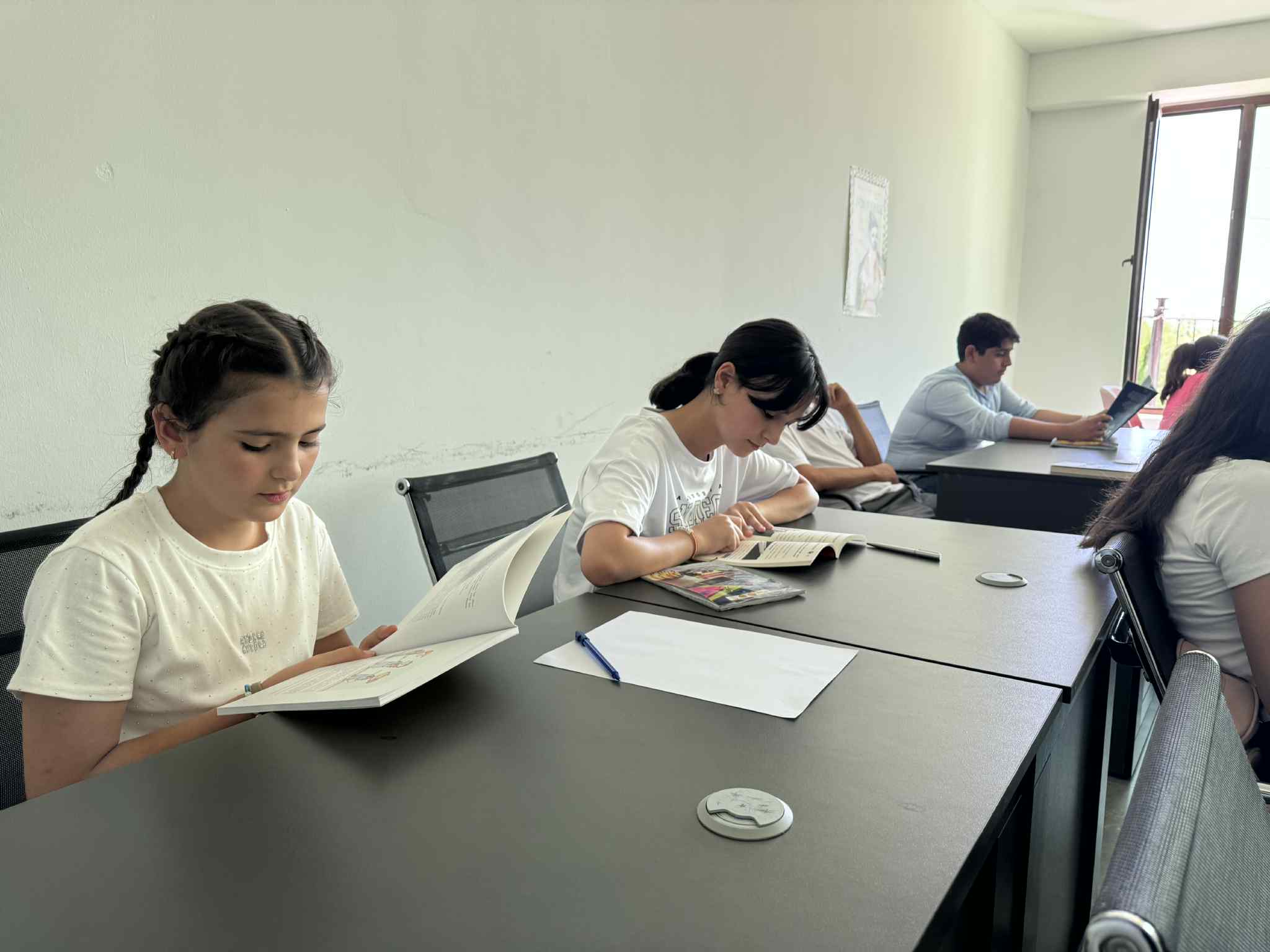 ADA University donated books to "SARAL Development and Education Center"