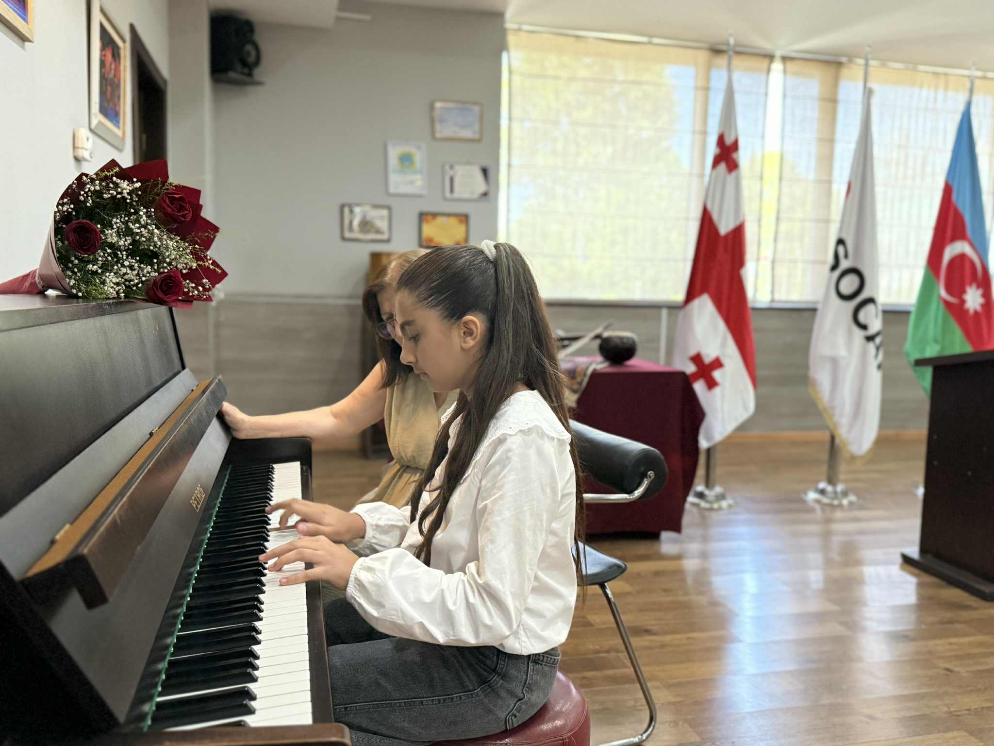 Piano course report concert for prents