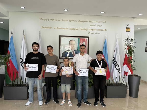 Successful results from Tea House chess club members at chess tournament in Dmanisi