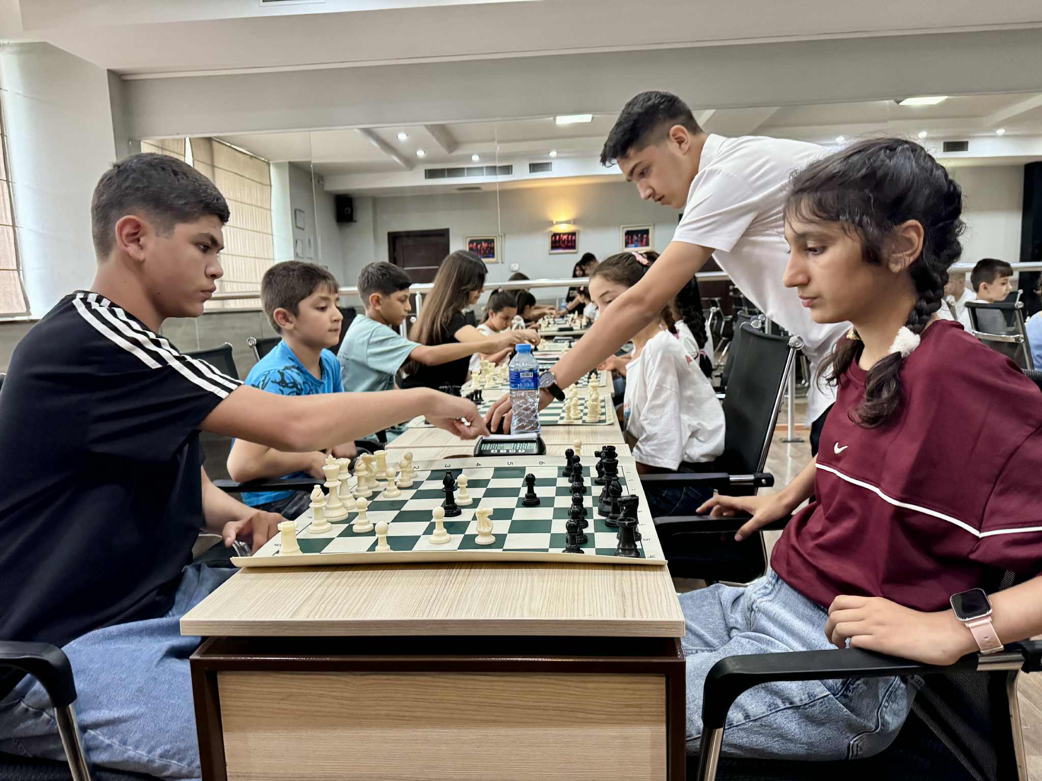 "Marneuli Inter-Club Regional Chess Tournament" was held at Tea House on the occasion of International Chess Day