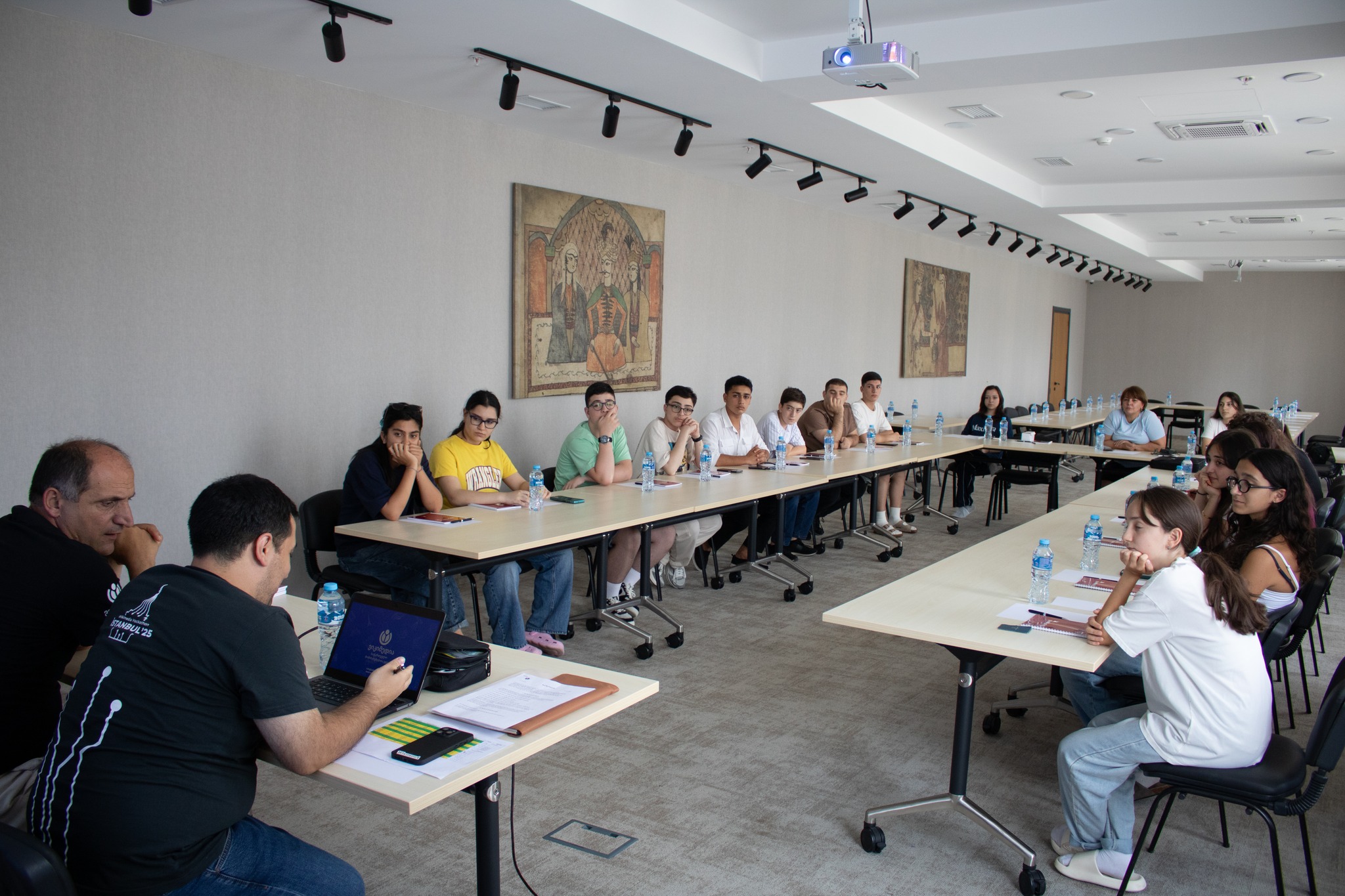 Young people from Marneuli and Bolnisi participated in the "Wiki Camp 2025" held in Akhaltsikhe.