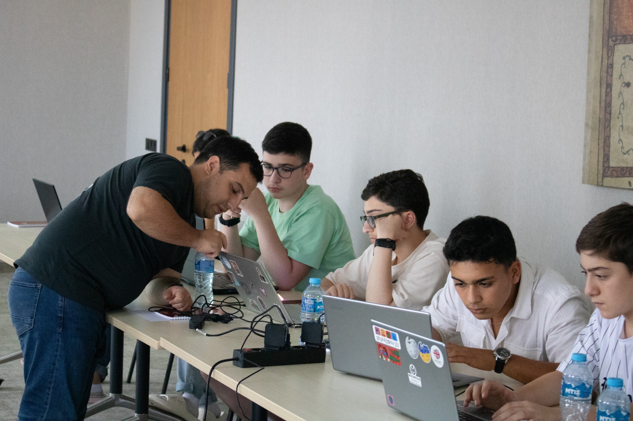 Young people from Marneuli and Bolnisi participated in the "Wiki Camp 2025" held in Akhaltsikhe.