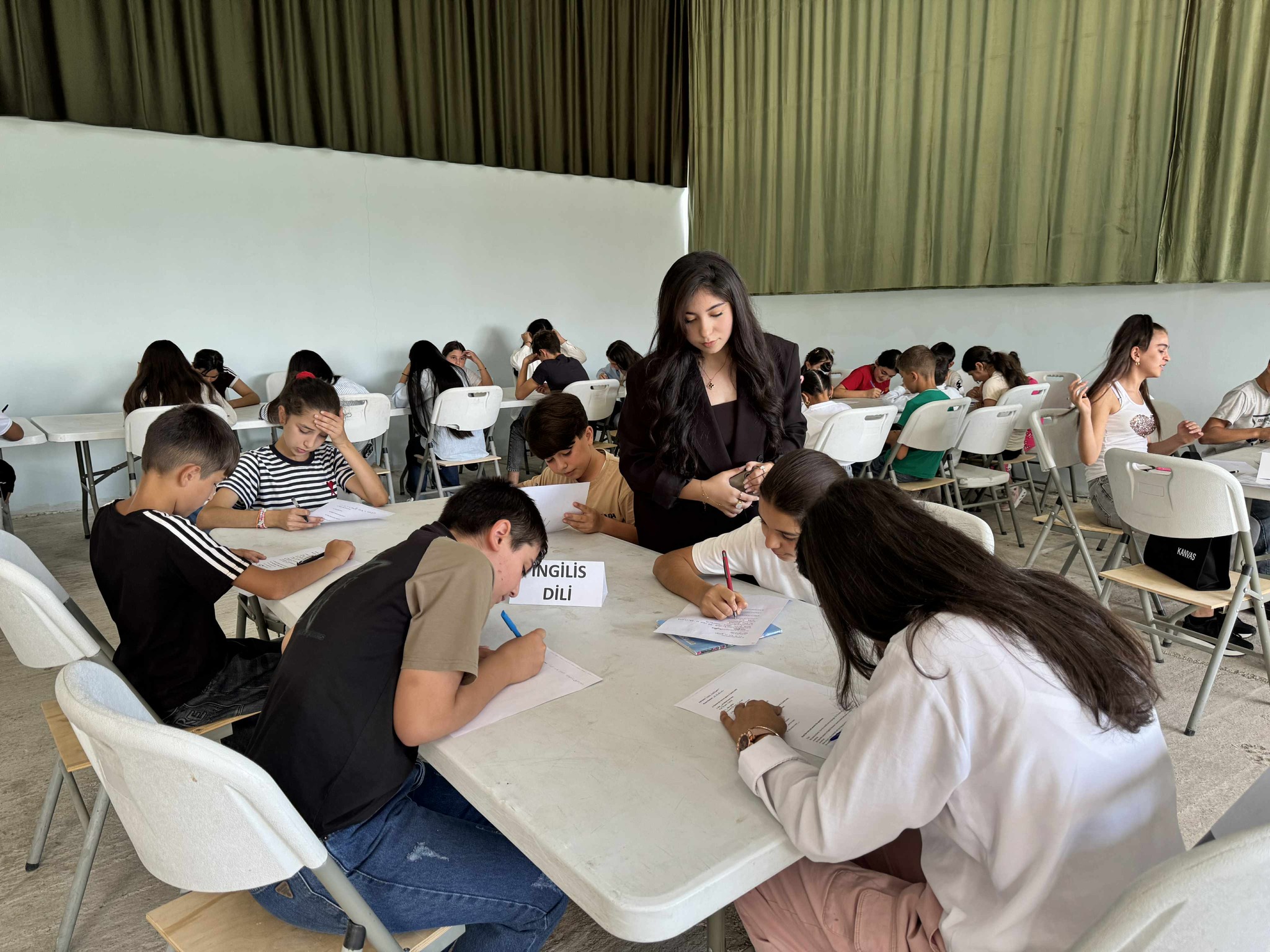 82 people participated in the admission to new courses in Yukhari Saral