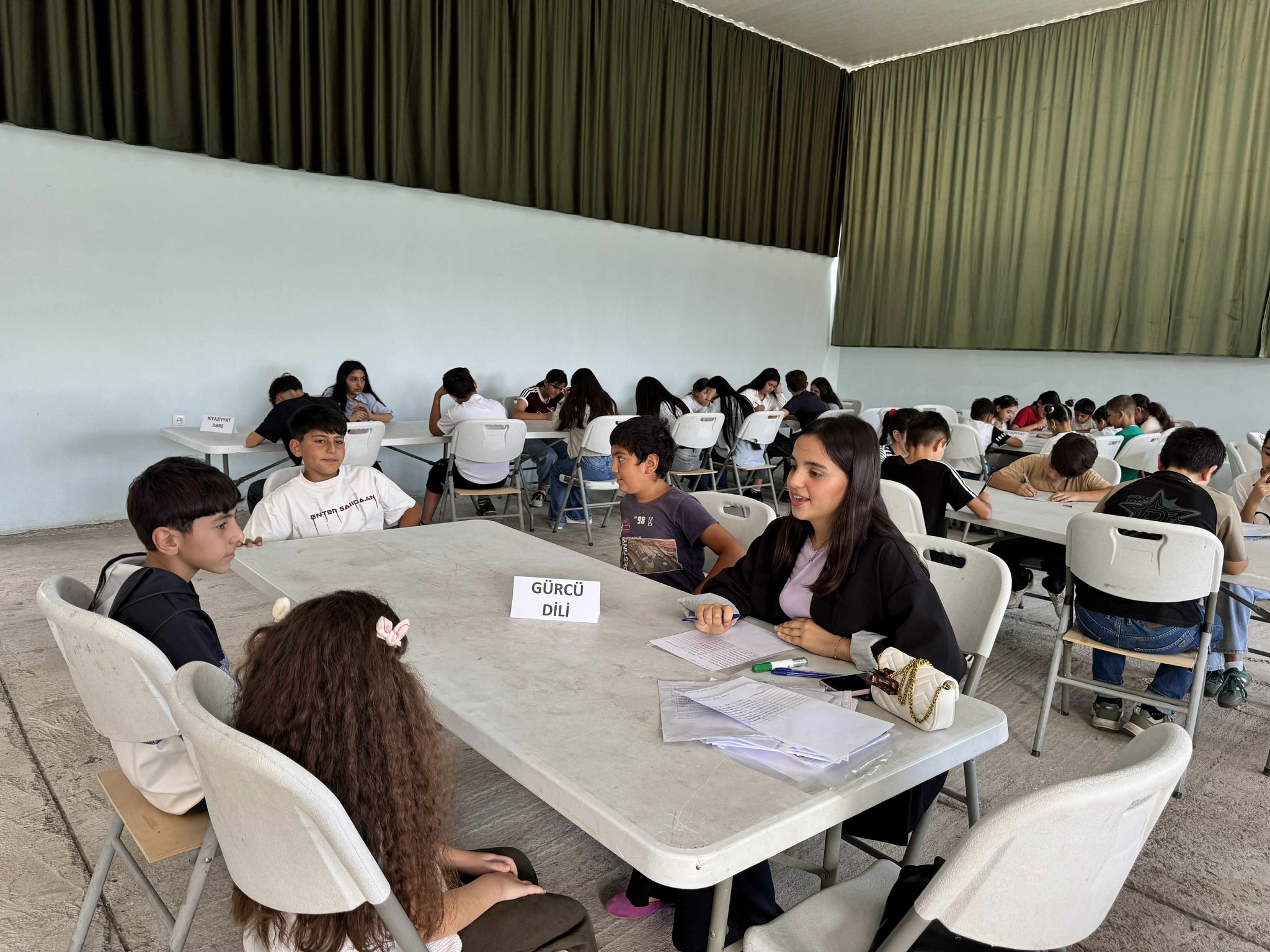 82 people participated in the admission to new courses in Yukhari Saral
