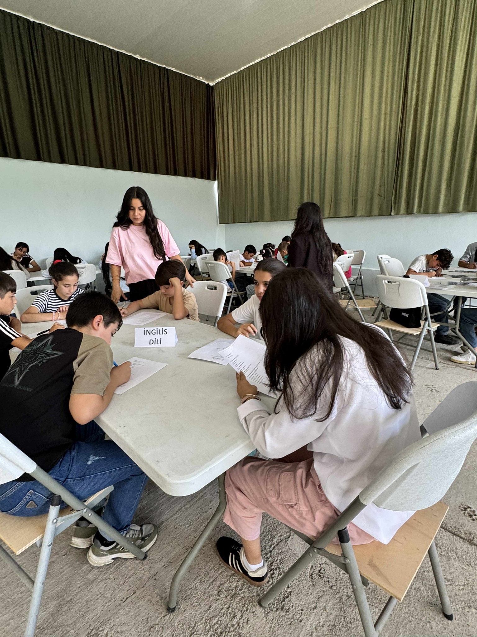 82 people participated in the admission to new courses in Yukhari Saral