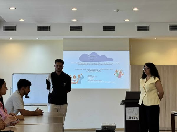 The first official meeting of GASU (Georgian Azerbaijani Students' Union) was held at the Tea House