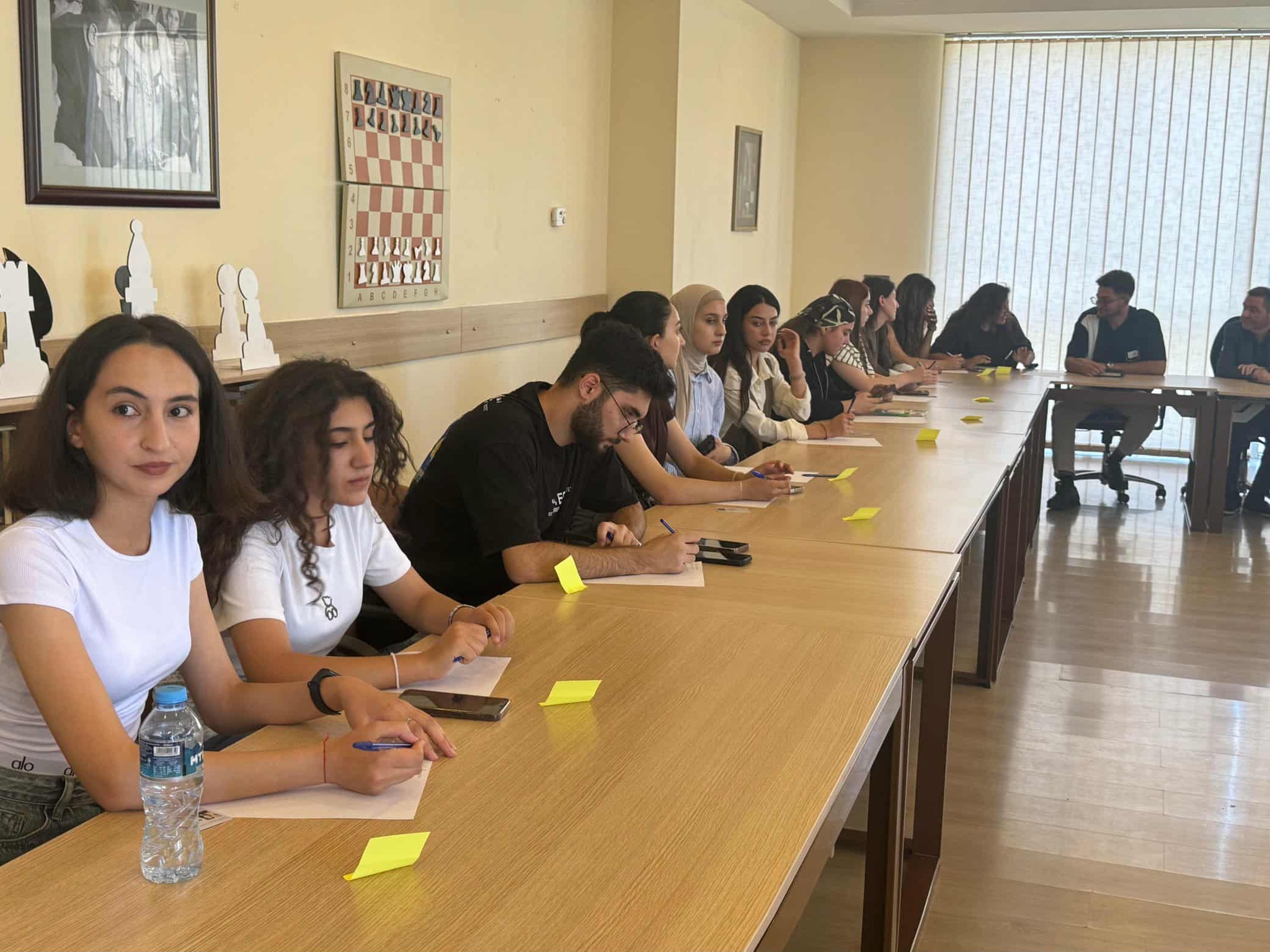 The first official meeting of GASU (Georgian Azerbaijani Students' Union) was held at the Tea House