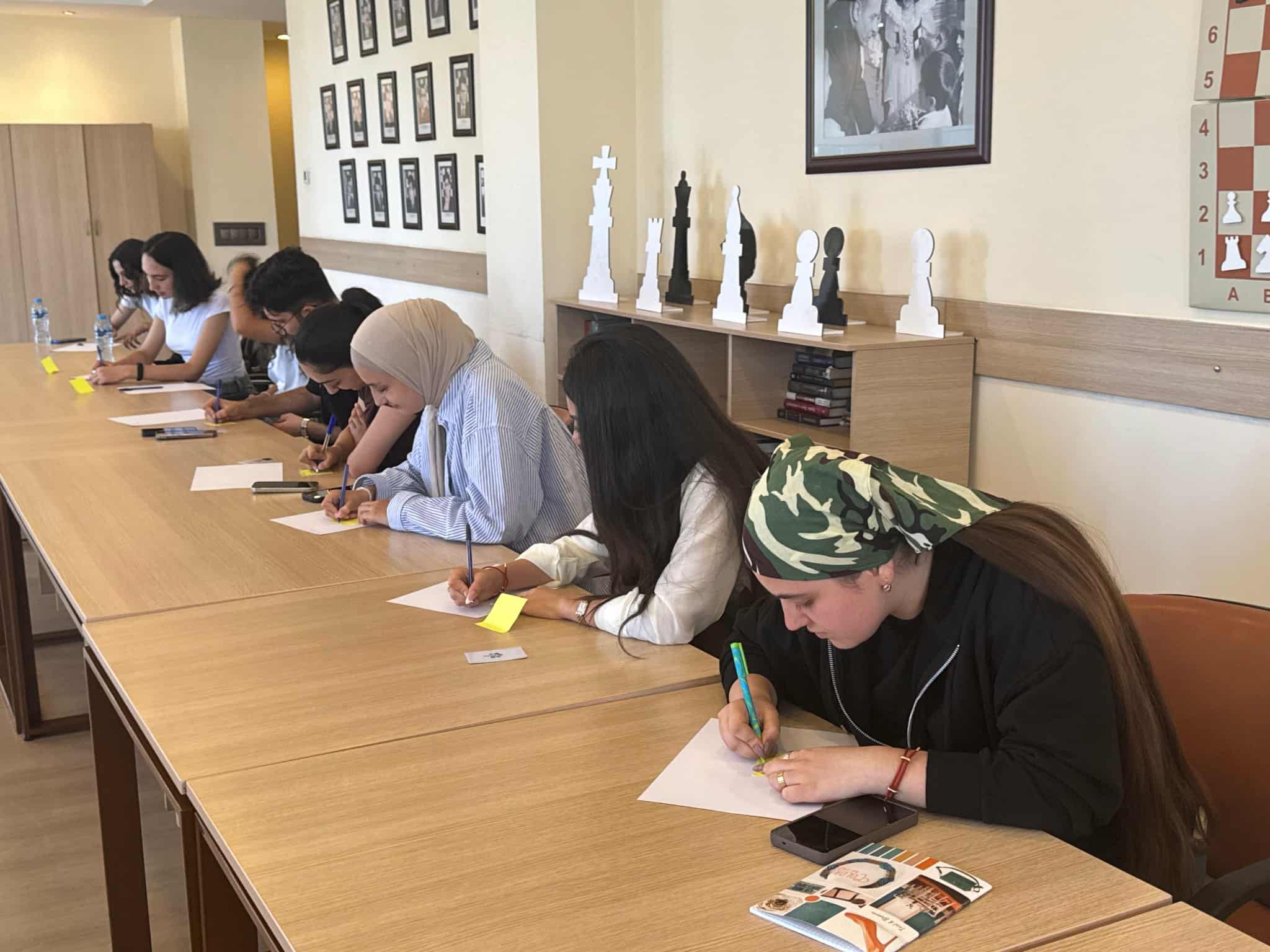 The first official meeting of GASU (Georgian Azerbaijani Students' Union) was held at the Tea House