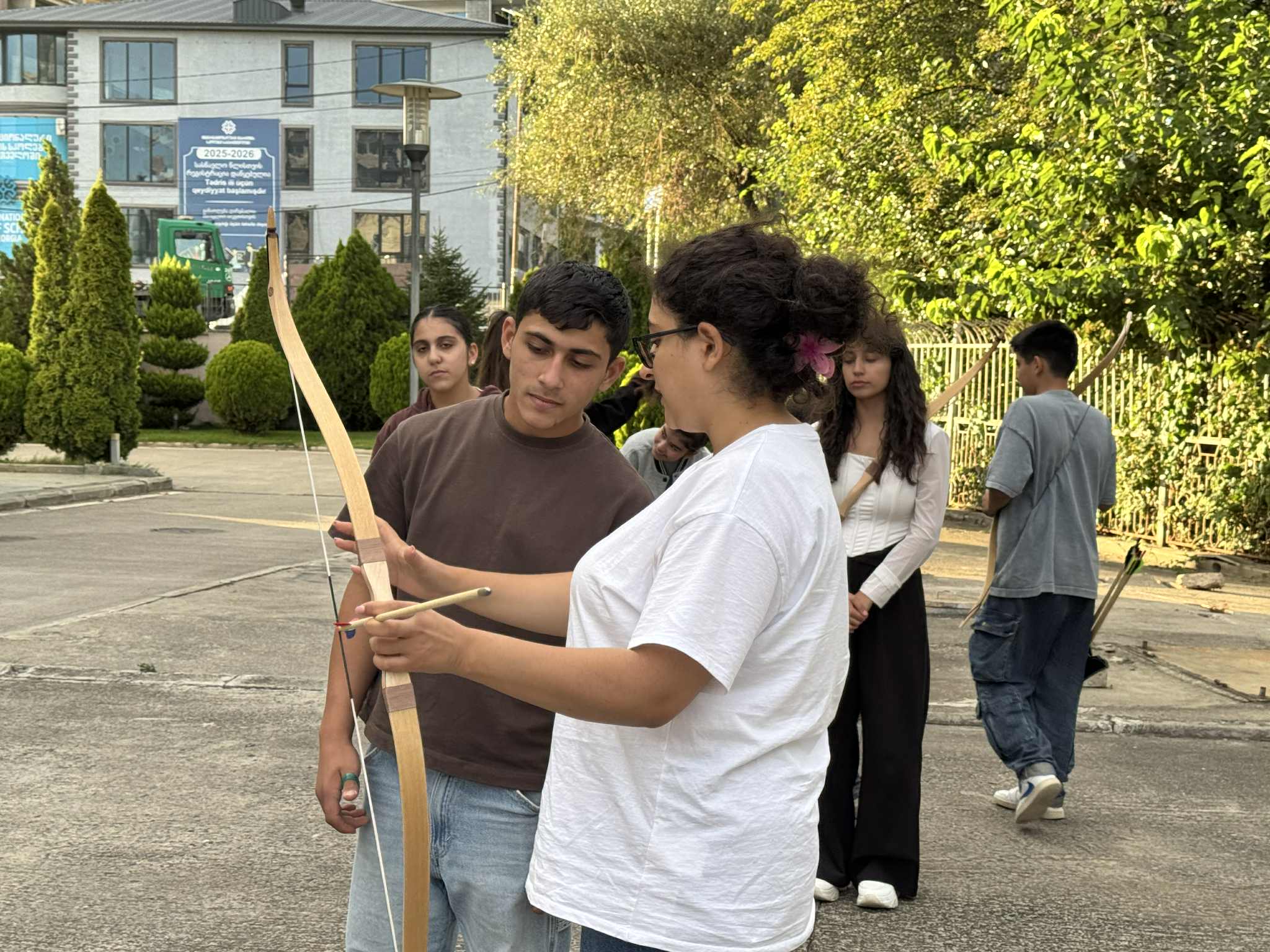 The next archery course trainings were held within the framework of the "Kemankesh" project