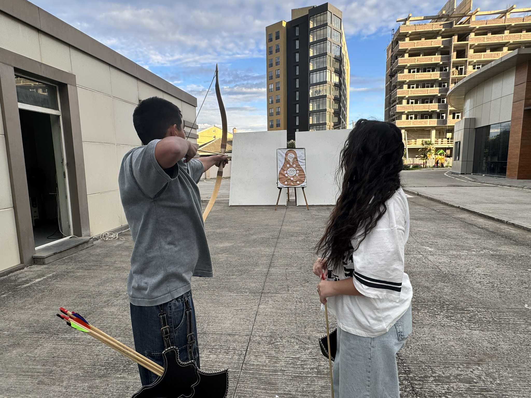 The next archery course trainings were held within the framework of the "Kemankesh" project