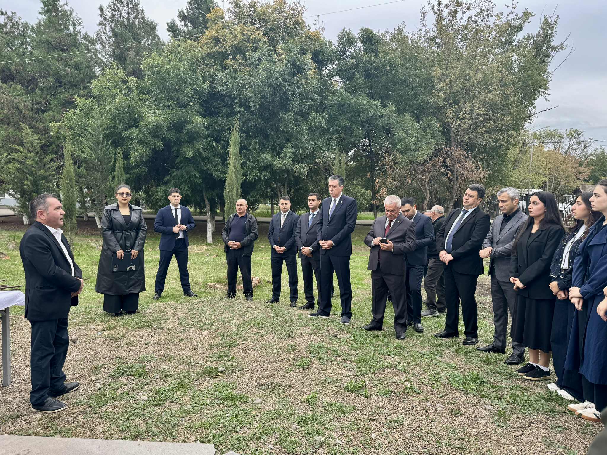 On the occasion of Memorial Day, the monument to National Hero Jalil Safarov, erected in the Lejbaddin village of Marneuli municipality, was visited