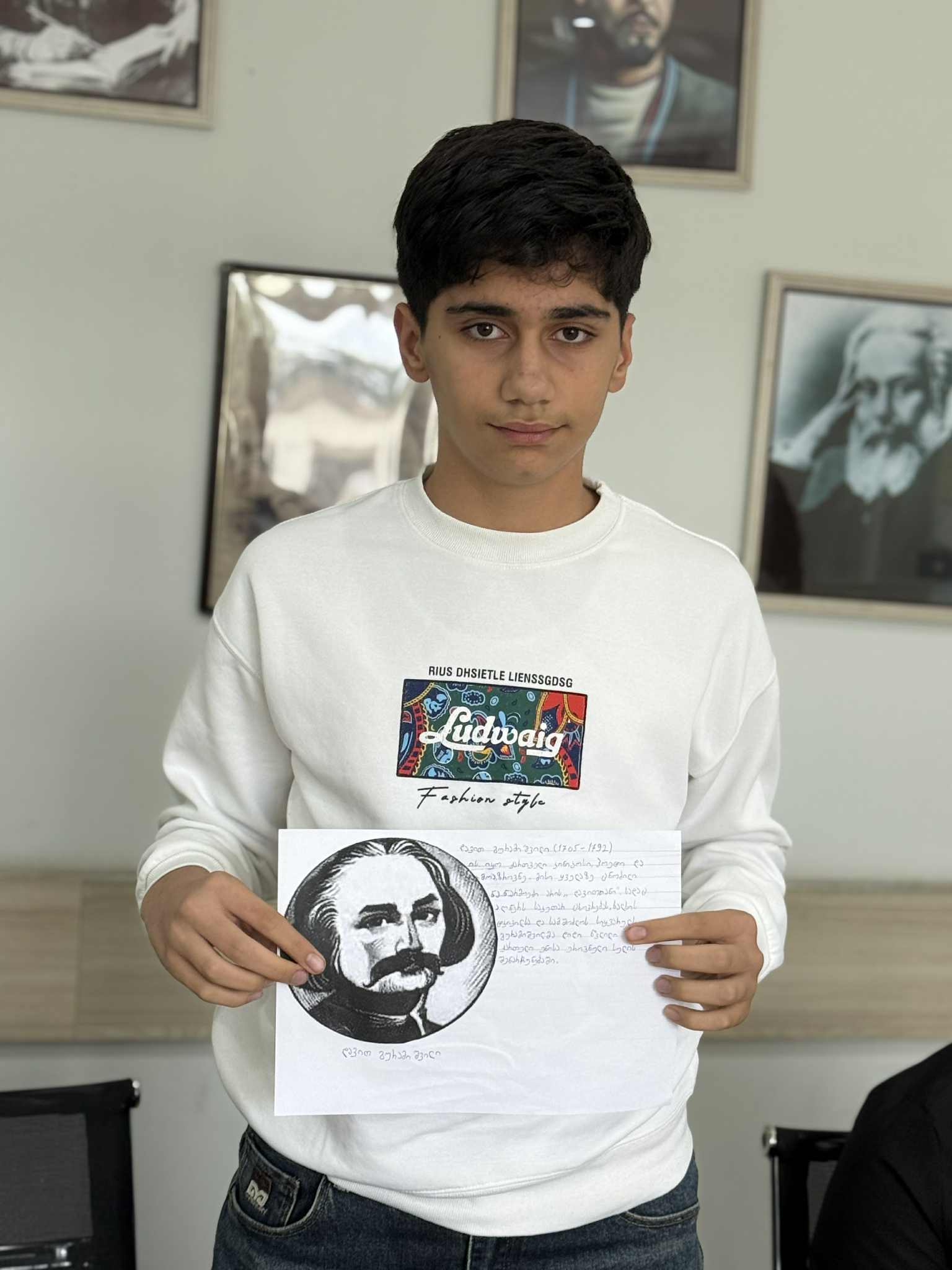 Presentations about Georgian Literature by members of the Georgian language course at the Tea House