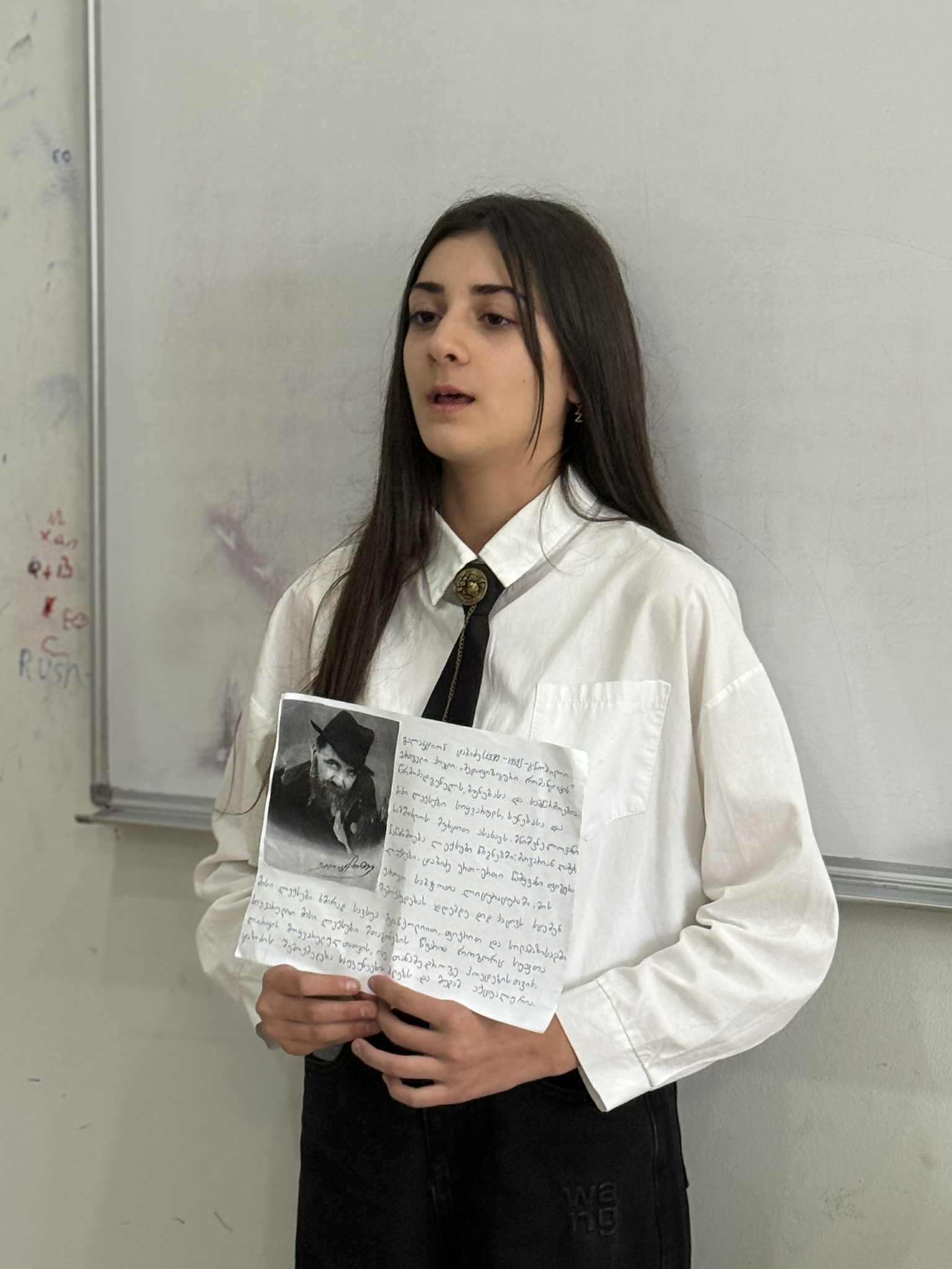 Presentations about Georgian Literature by members of the Georgian language course at the Tea House