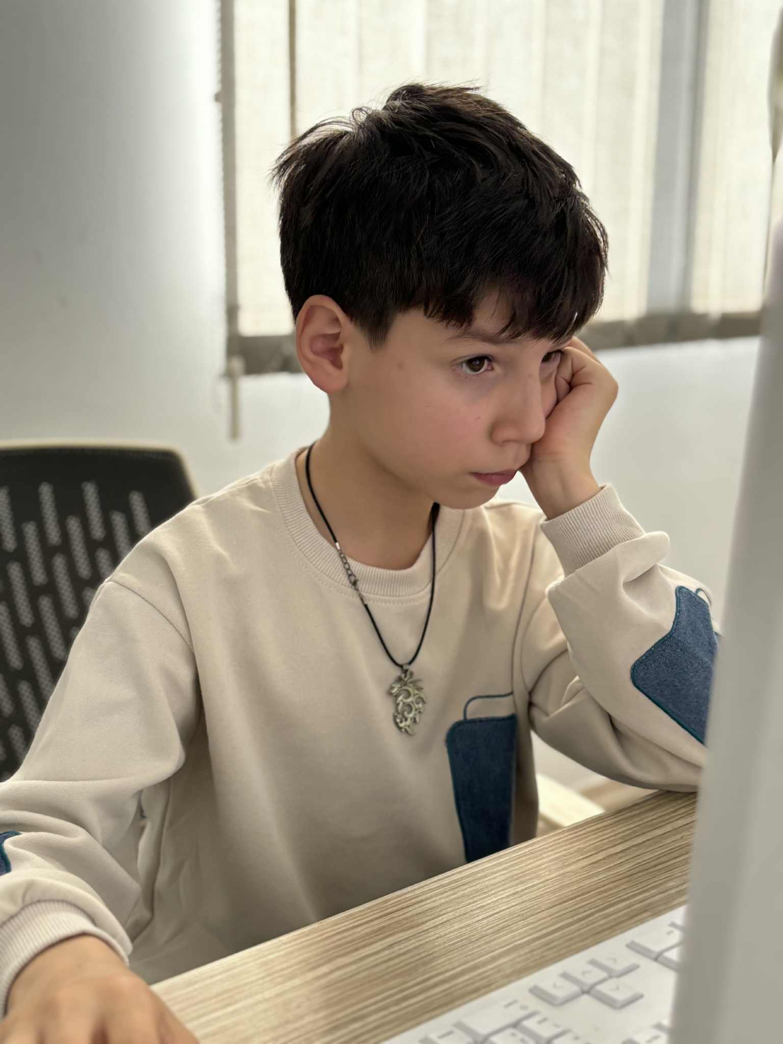 An online chess competition was organized among members of the Tea House chess course