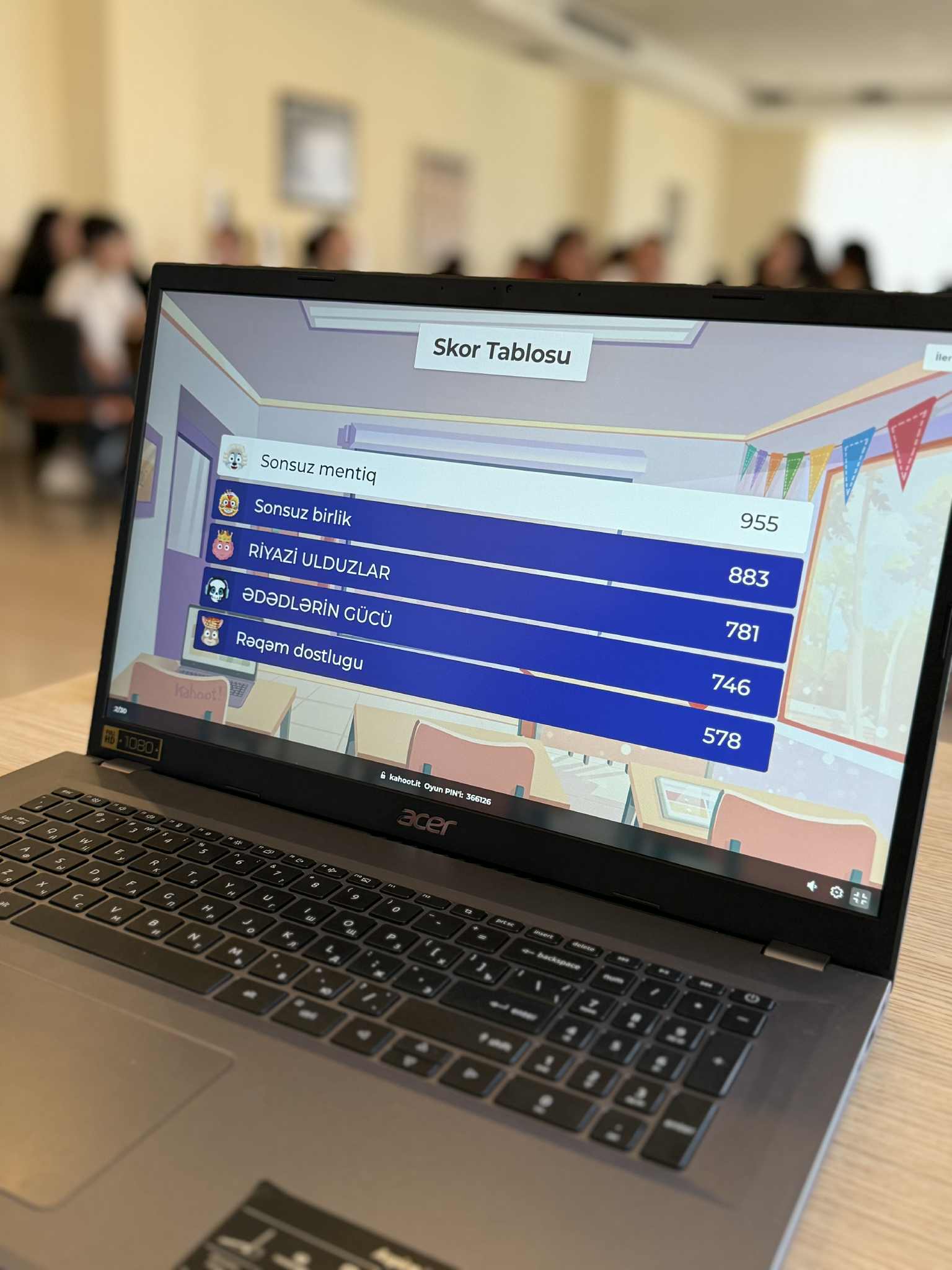 A knowledge competition was held at the Tea House with the participation of young people from Upper Saral and Marneuli