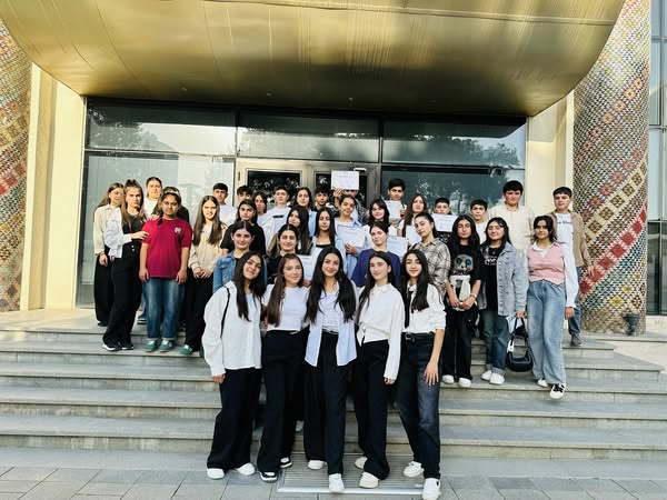 A knowledge competition was held at the Tea House with the participation of young people from Upper Saral and Marneuli