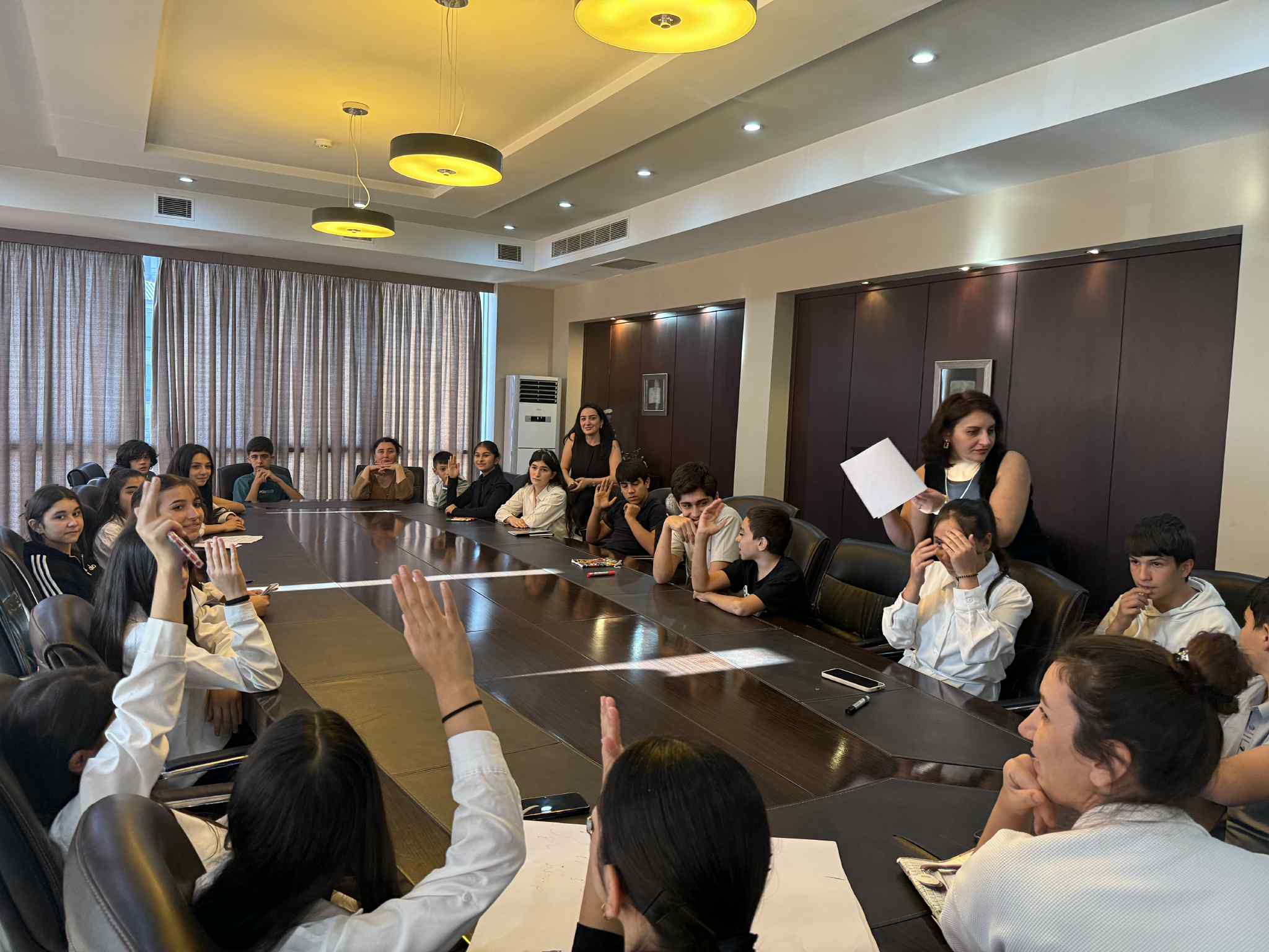 A training on "Online Violence and Digital Safety" was held at Tea House