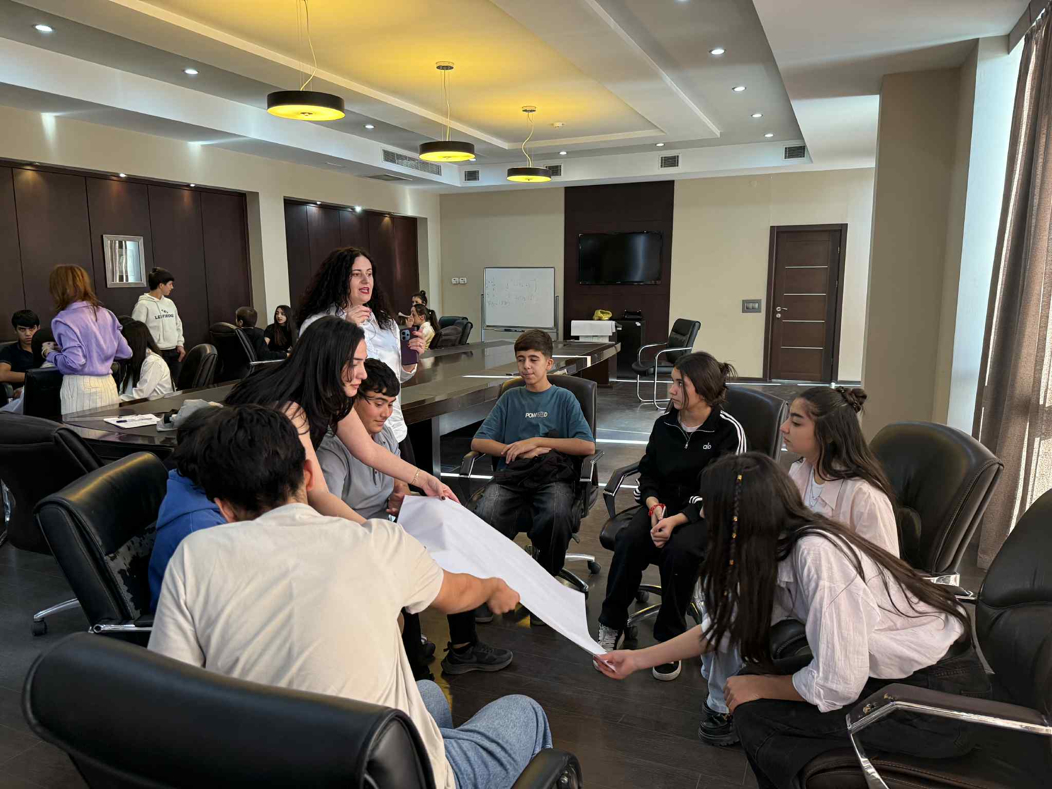 A training on "Online Violence and Digital Safety" was held at Tea House