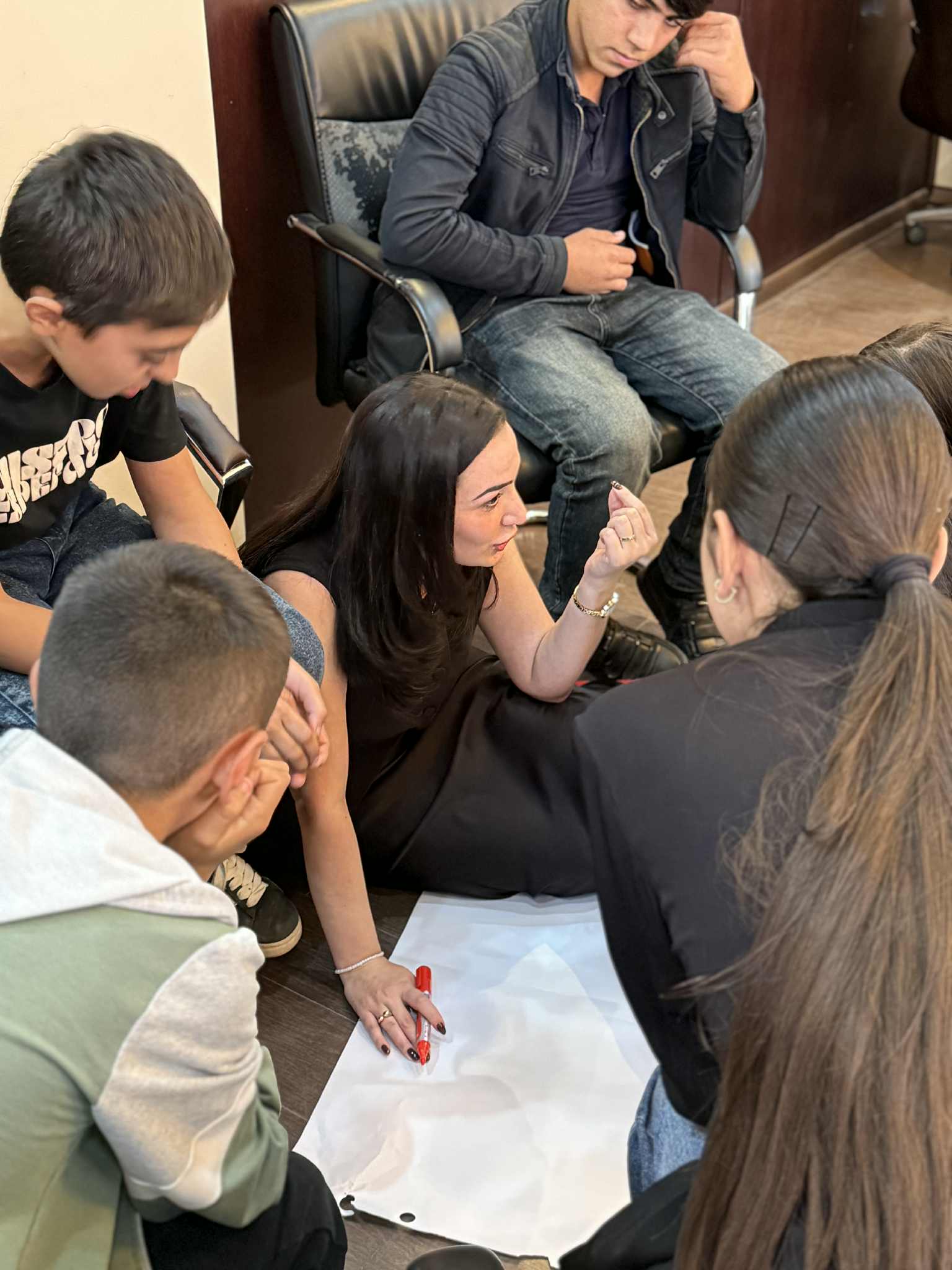 A training on "Online Violence and Digital Safety" was held at Tea House