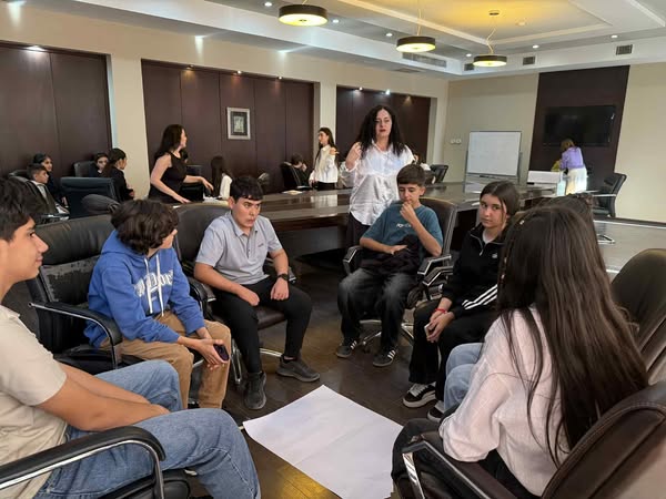 A training on "Online Violence and Digital Safety" was held at Tea House