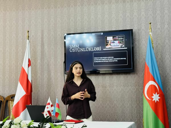 The second training of SMM – Social Media Marketing courses was held for students who are members of "GASU"