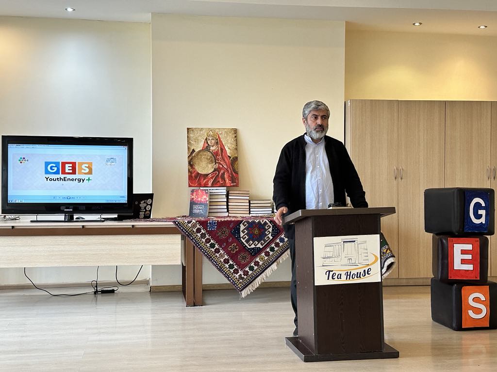 The next meeting of the "GES Youth Energy+" program with successful people in the field of art