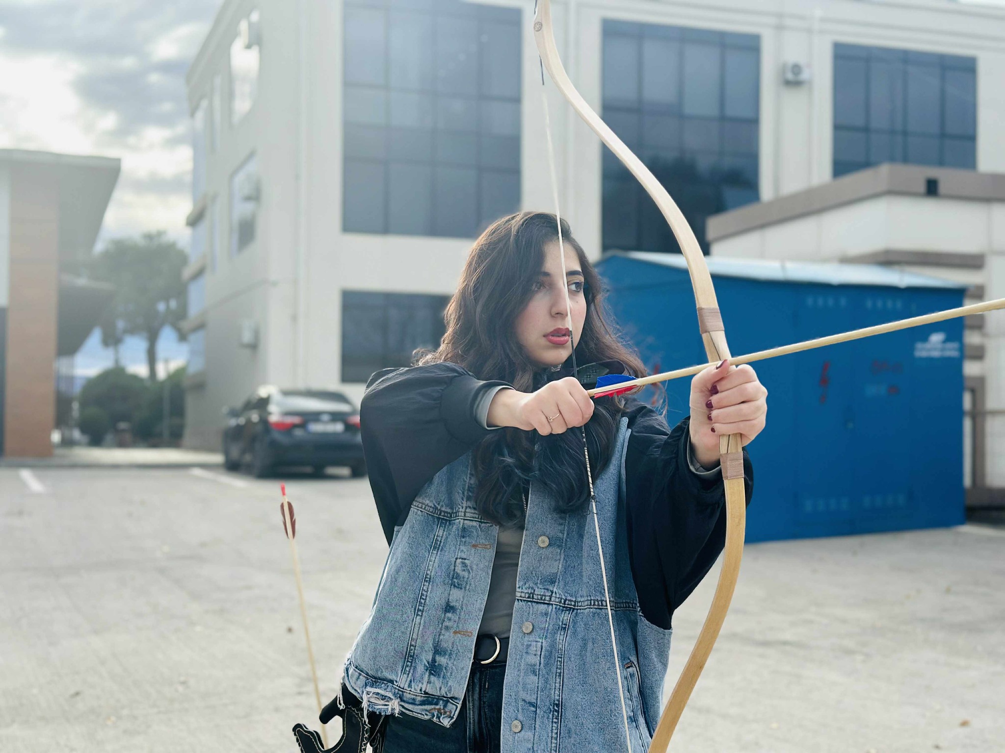 The next archery course training was held at the "Tea House"