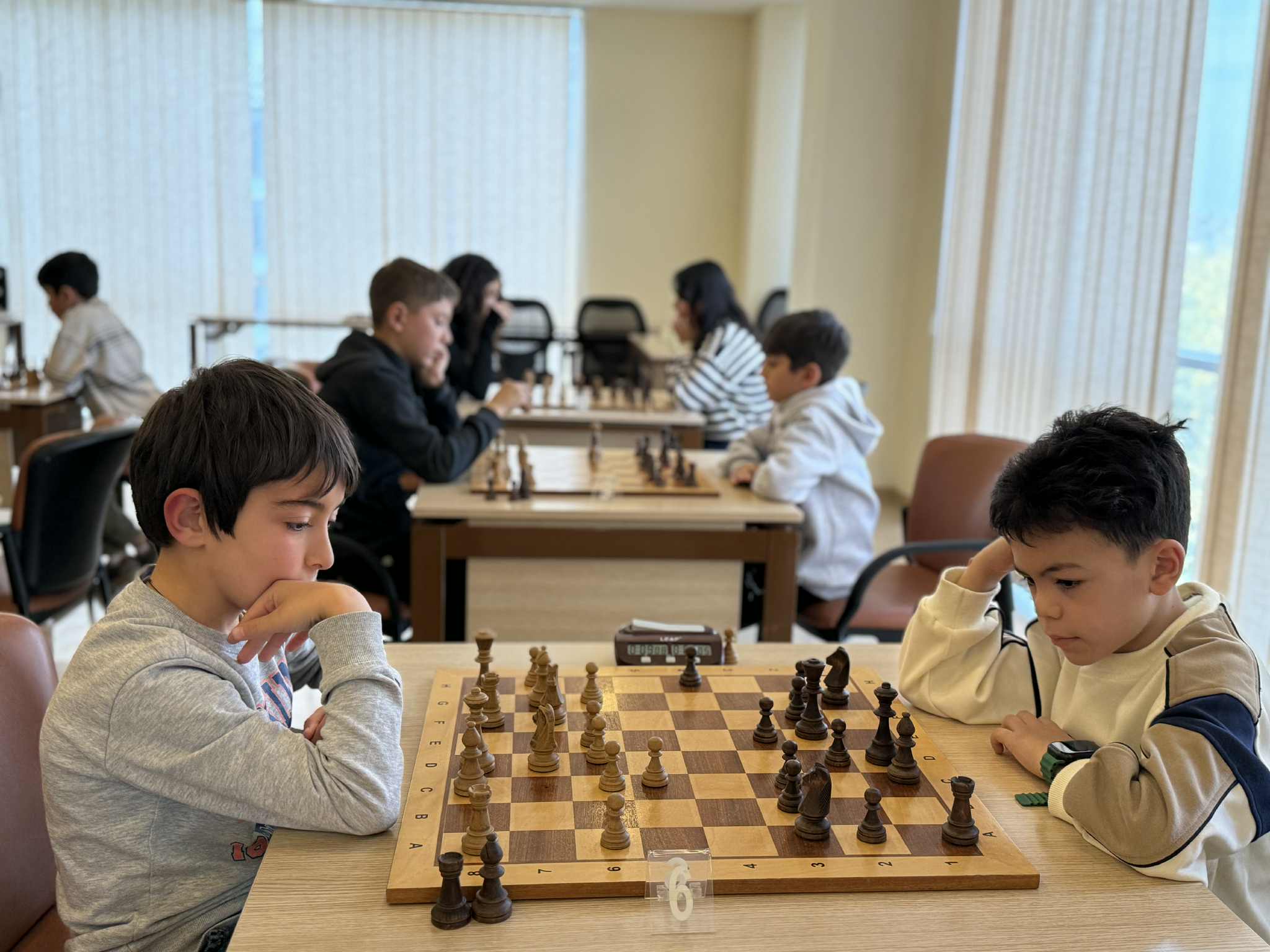 A chess tournament dedicated to Victory Day was held at the Tea House