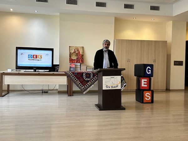 The next meeting of the "GES Youth Energy+" program with successful people in the field of art