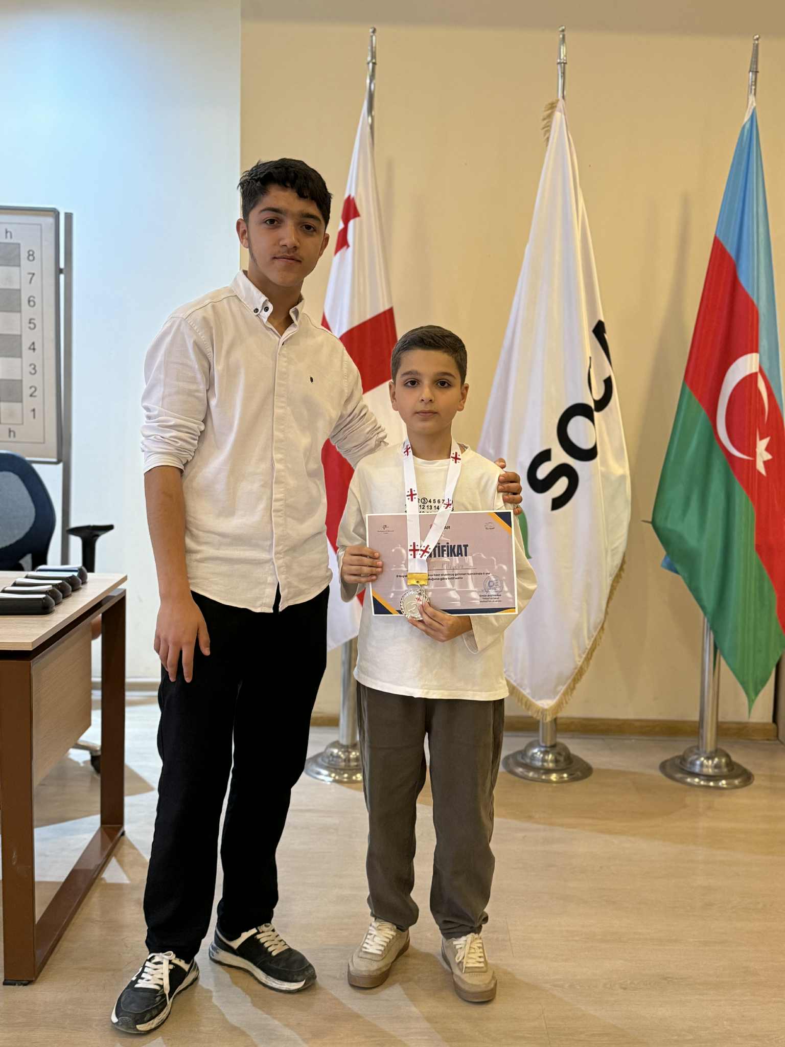 A chess tournament dedicated to Victory Day was held at the Tea House