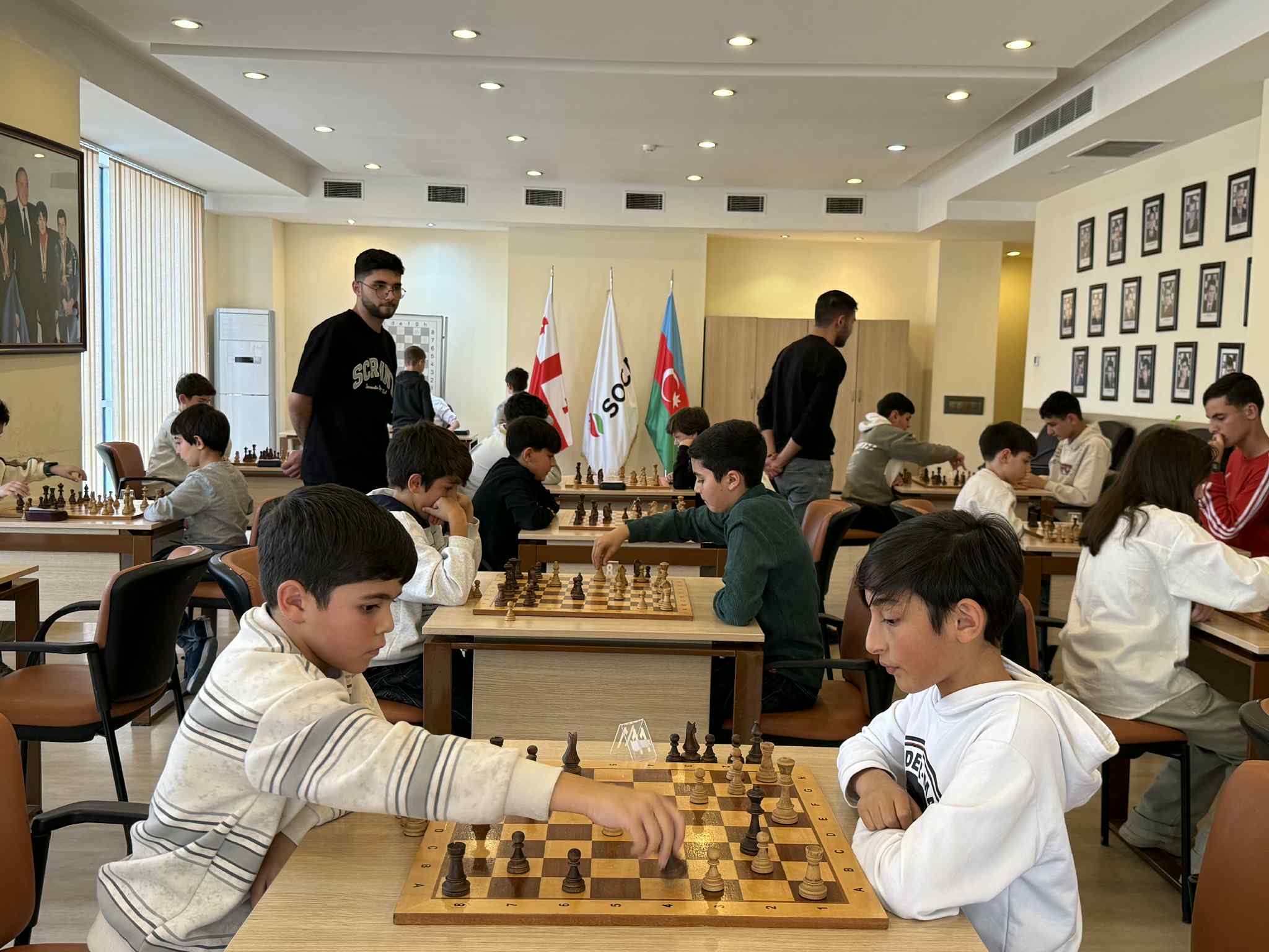 A chess tournament dedicated to Victory Day was held at the Tea House