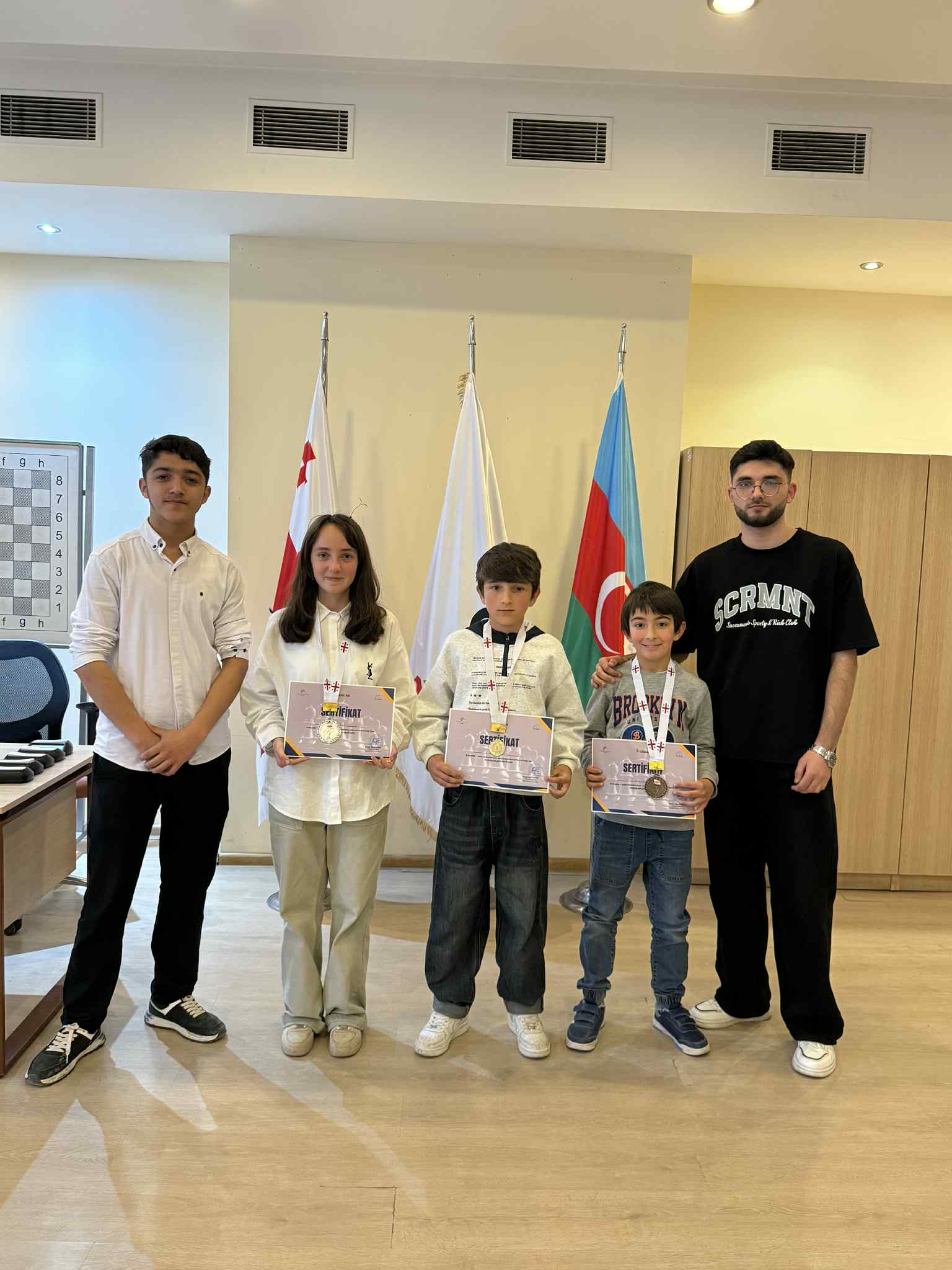 A chess tournament dedicated to Victory Day was held at the Tea House