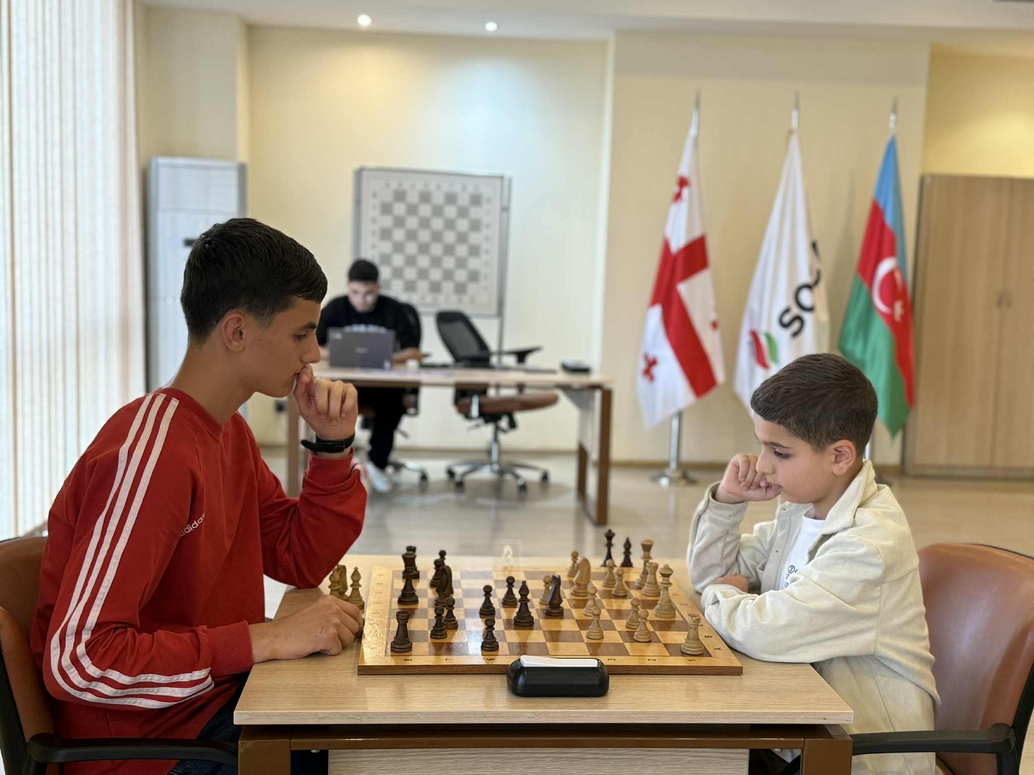 A chess tournament dedicated to Victory Day was held at the Tea House