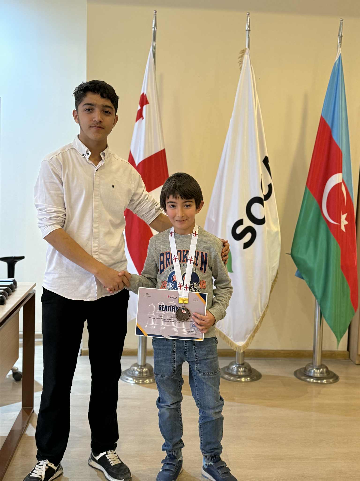 A chess tournament dedicated to Victory Day was held at the Tea House