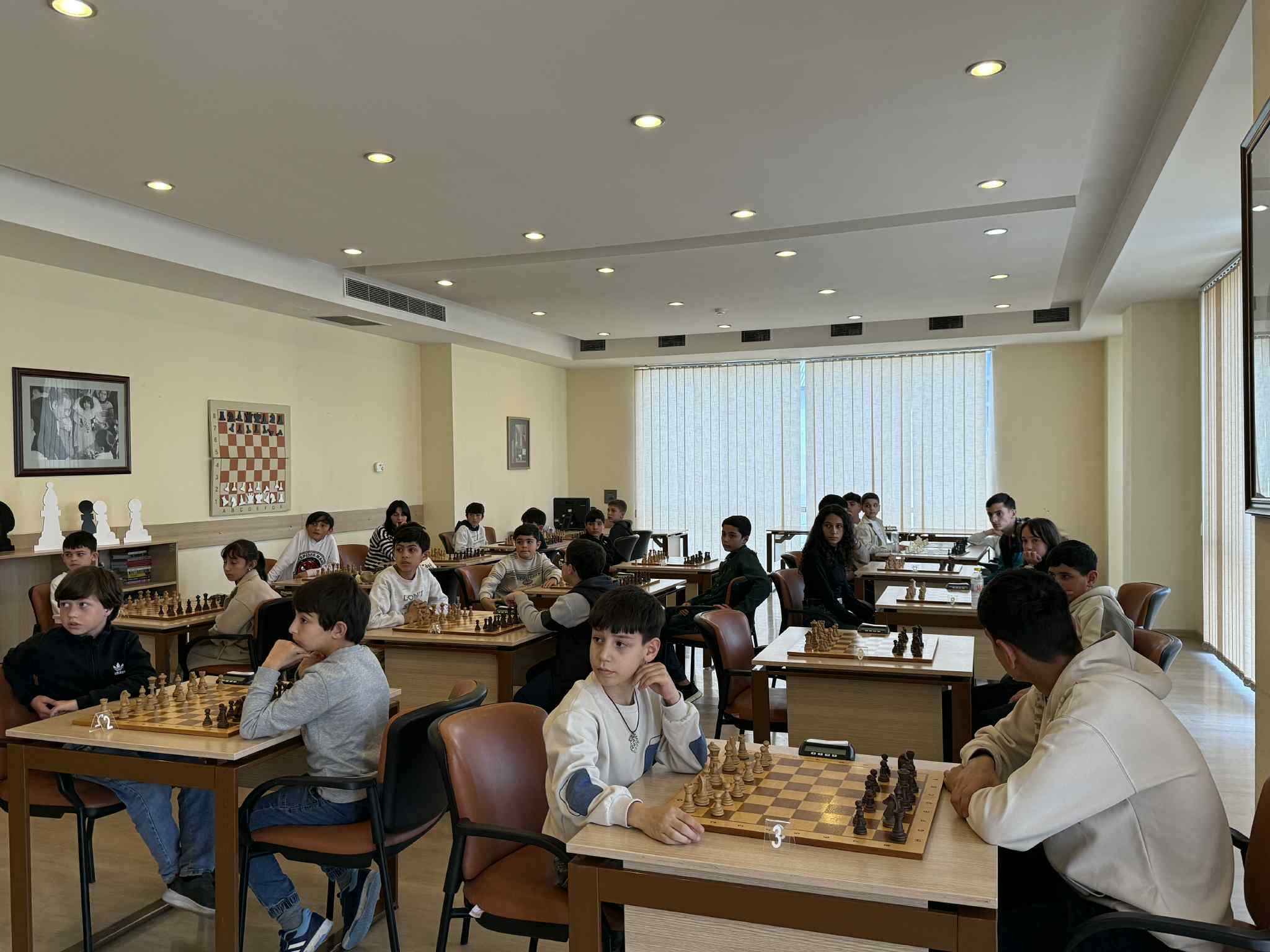 A chess tournament dedicated to Victory Day was held at the Tea House