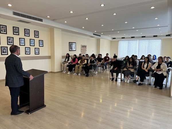 The next meeting of the "GES Youth Energy+" program with successful people in the field of art