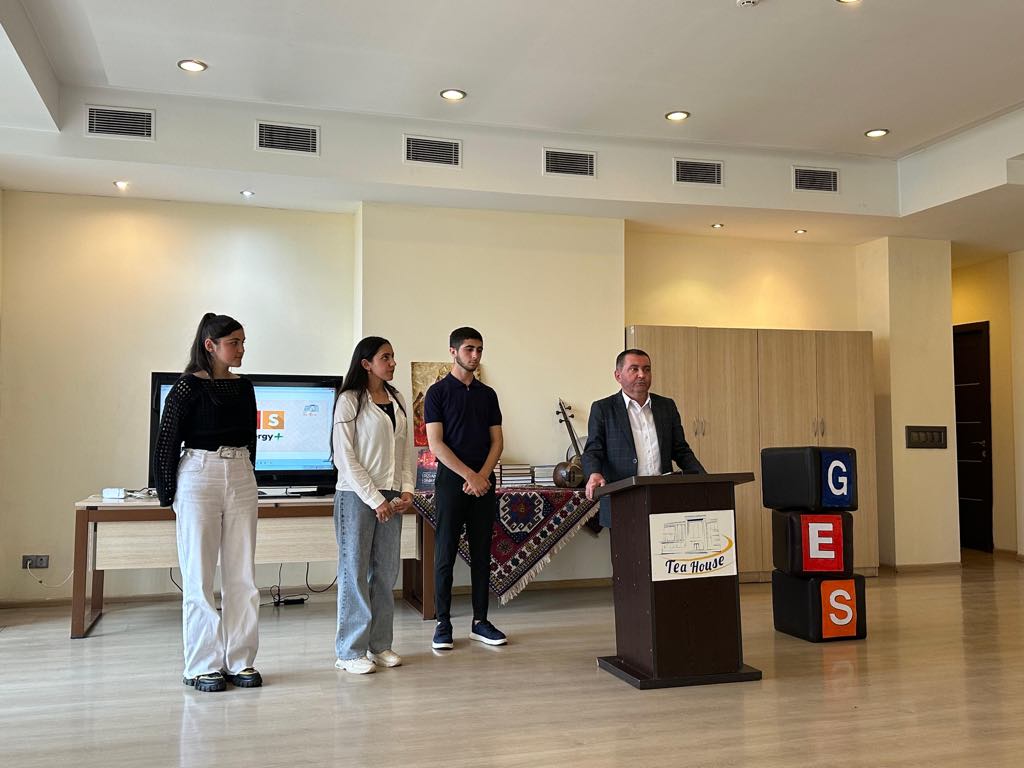 The next meeting of the "GES Youth Energy+" program with successful people in the field of art