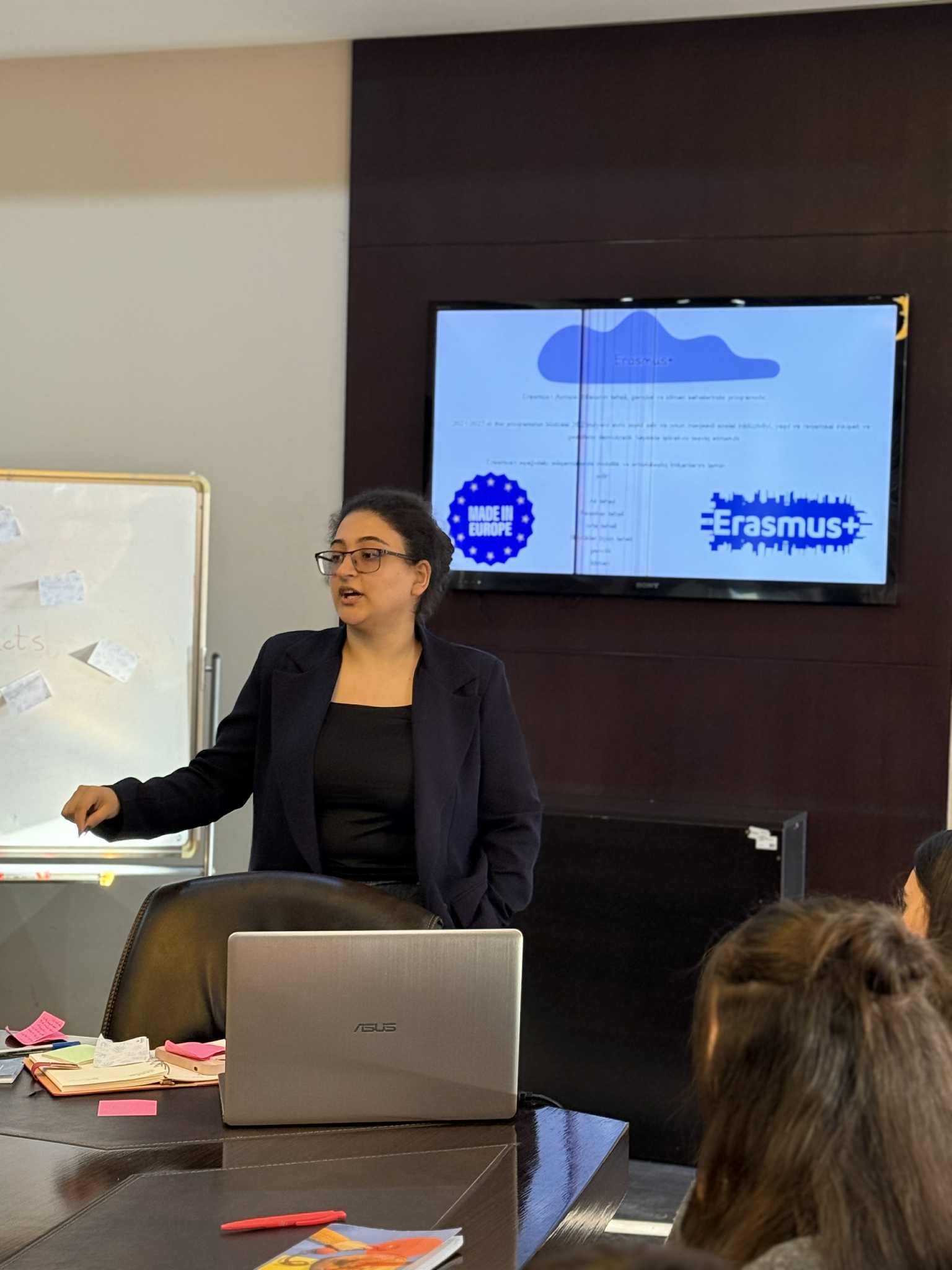 A training on the Erasmus+ program was held at Tea House