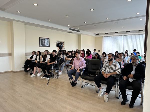 The next meeting of the "GES Youth Energy+" program with successful people in the field of art