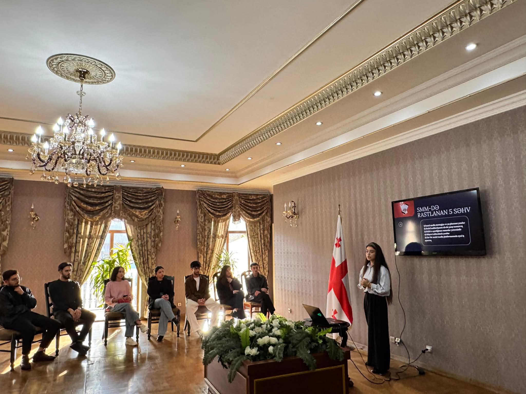 The fourth and final training of the SMM – Social Media Marketing courses was held for students who are members of "GASU"